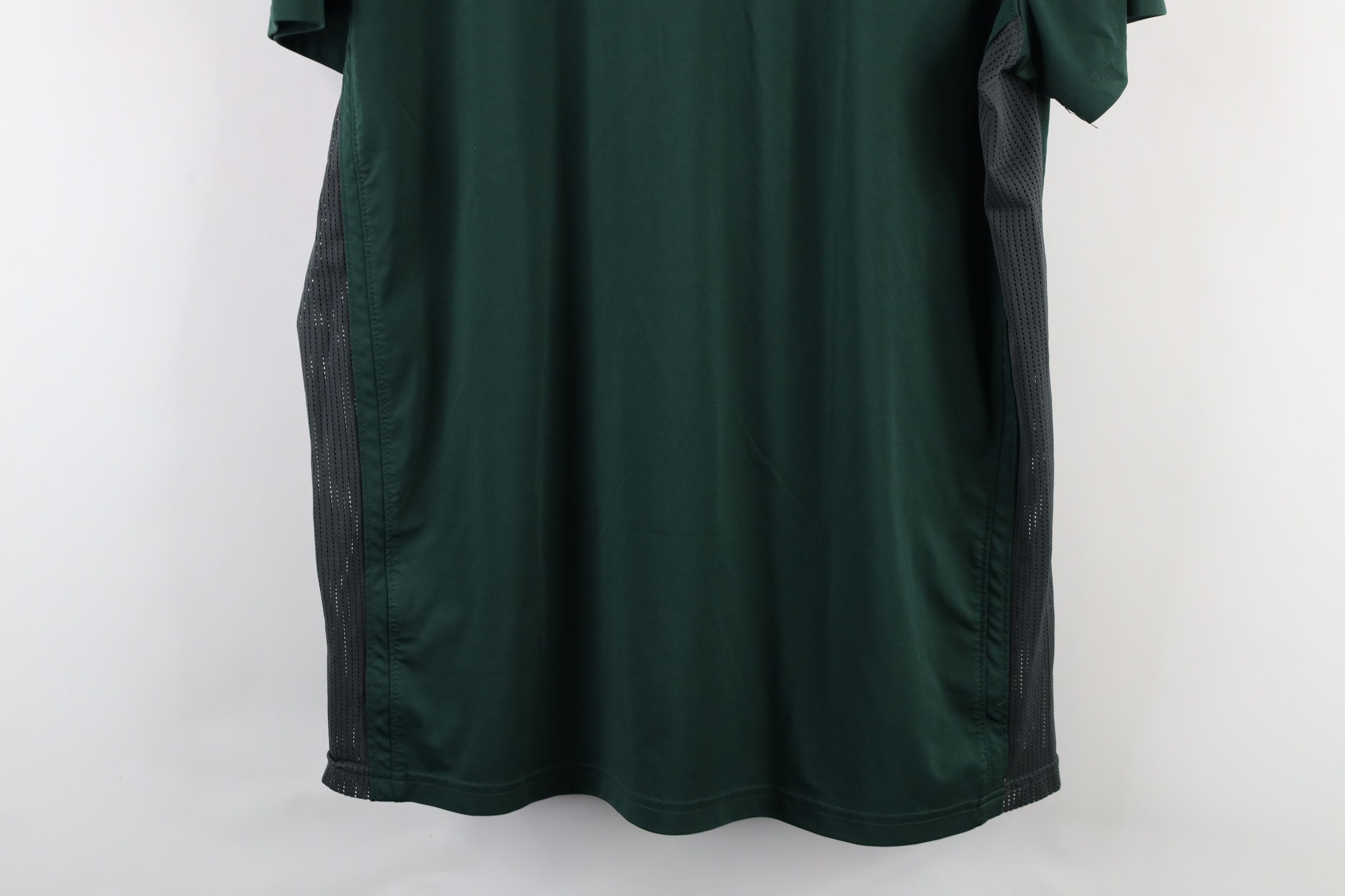 Nike × Vintage Nike Michigan State University Short Sleeve T-Shirt Green Size US L / EU 52-54 / 3 - 14 Thumbnail