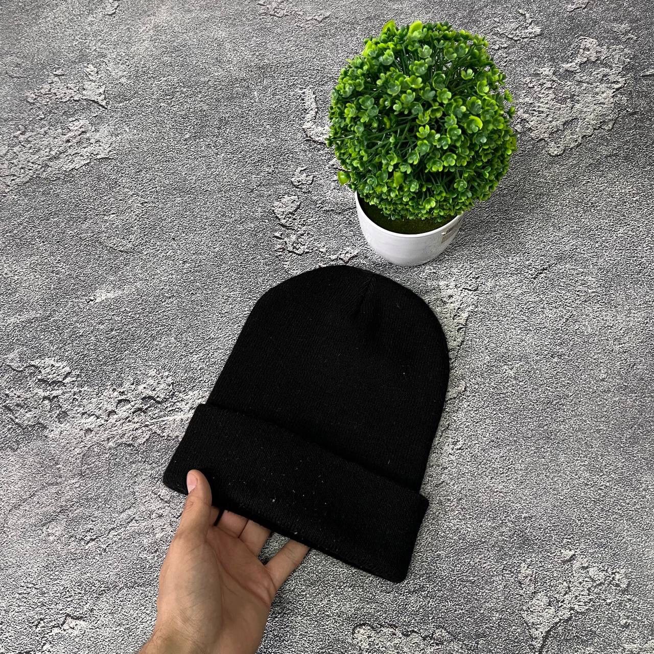 Carhartt Vintage Carhartt Knit Hat Black 90s OneSize Fits All Size ONE SIZE - 2 Thumbnail