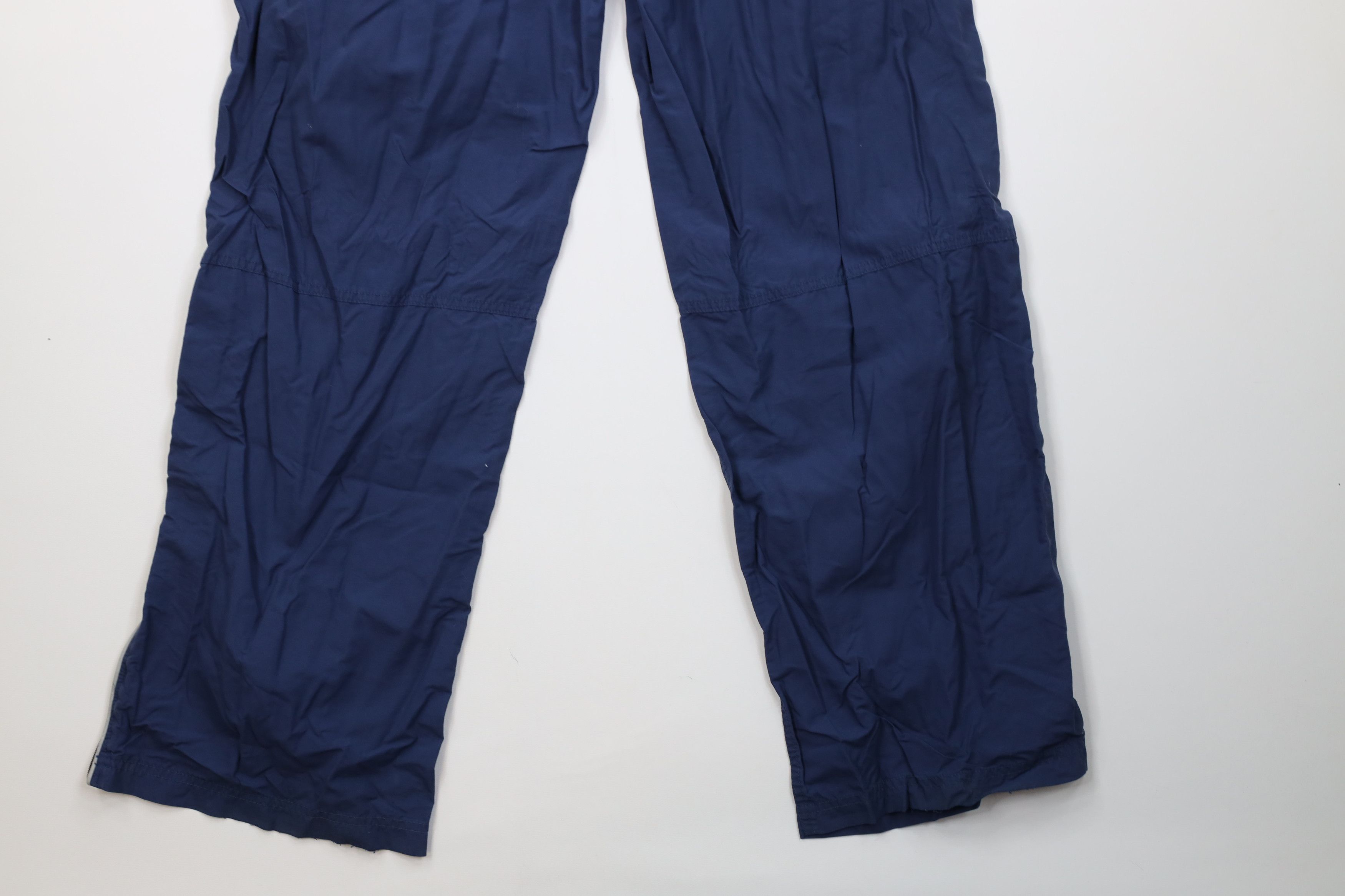 Abercrombie & Fitch Vintage 90s Y2K Abercrombie & Fitch Gym Wide Leg Pants Blue Size US 34 / EU 50 - 15 Thumbnail