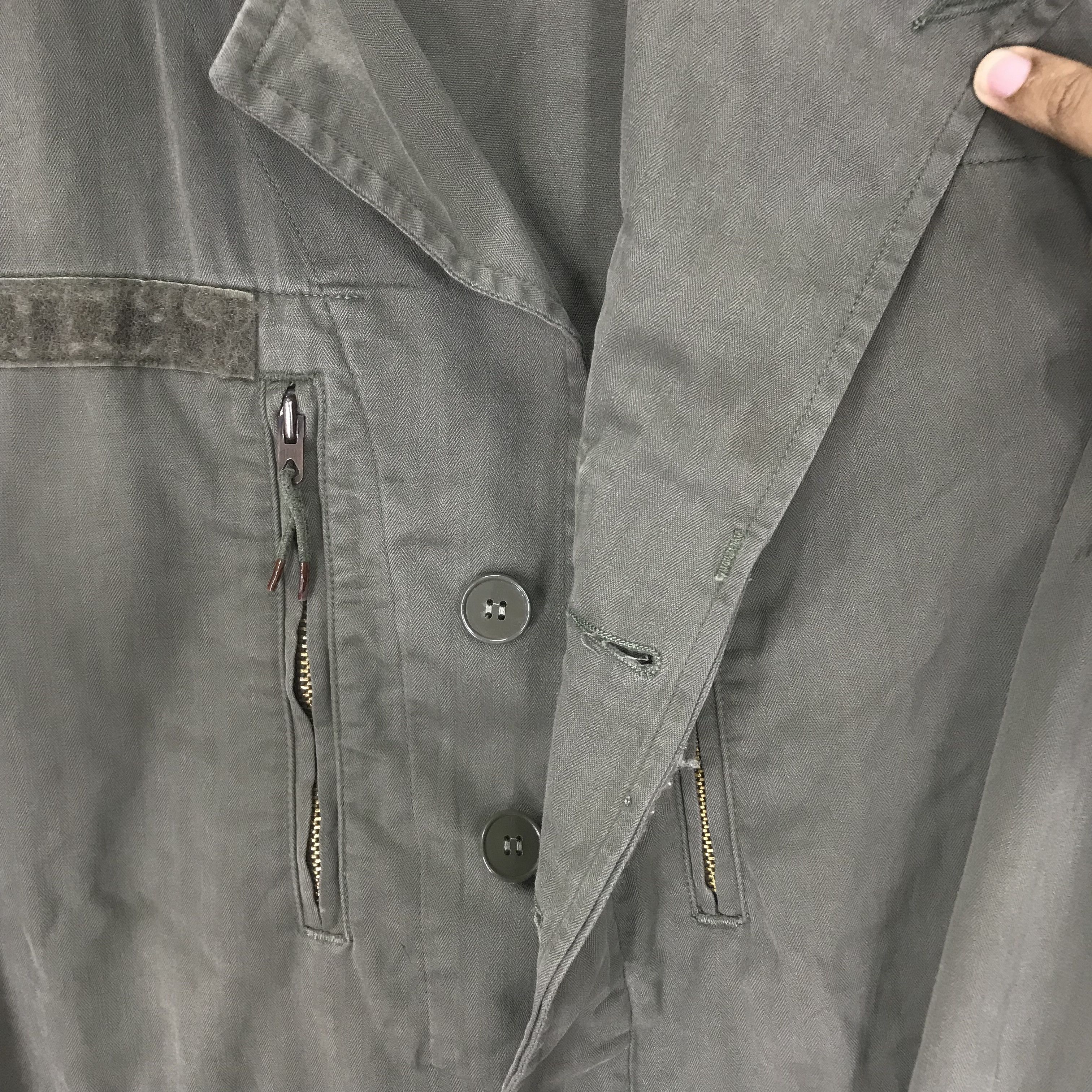 Vintage Vintage Army Field Jacket Olive Green Army Workers Jacket Size US S / EU 44-46 / 1 - 8 Thumbnail