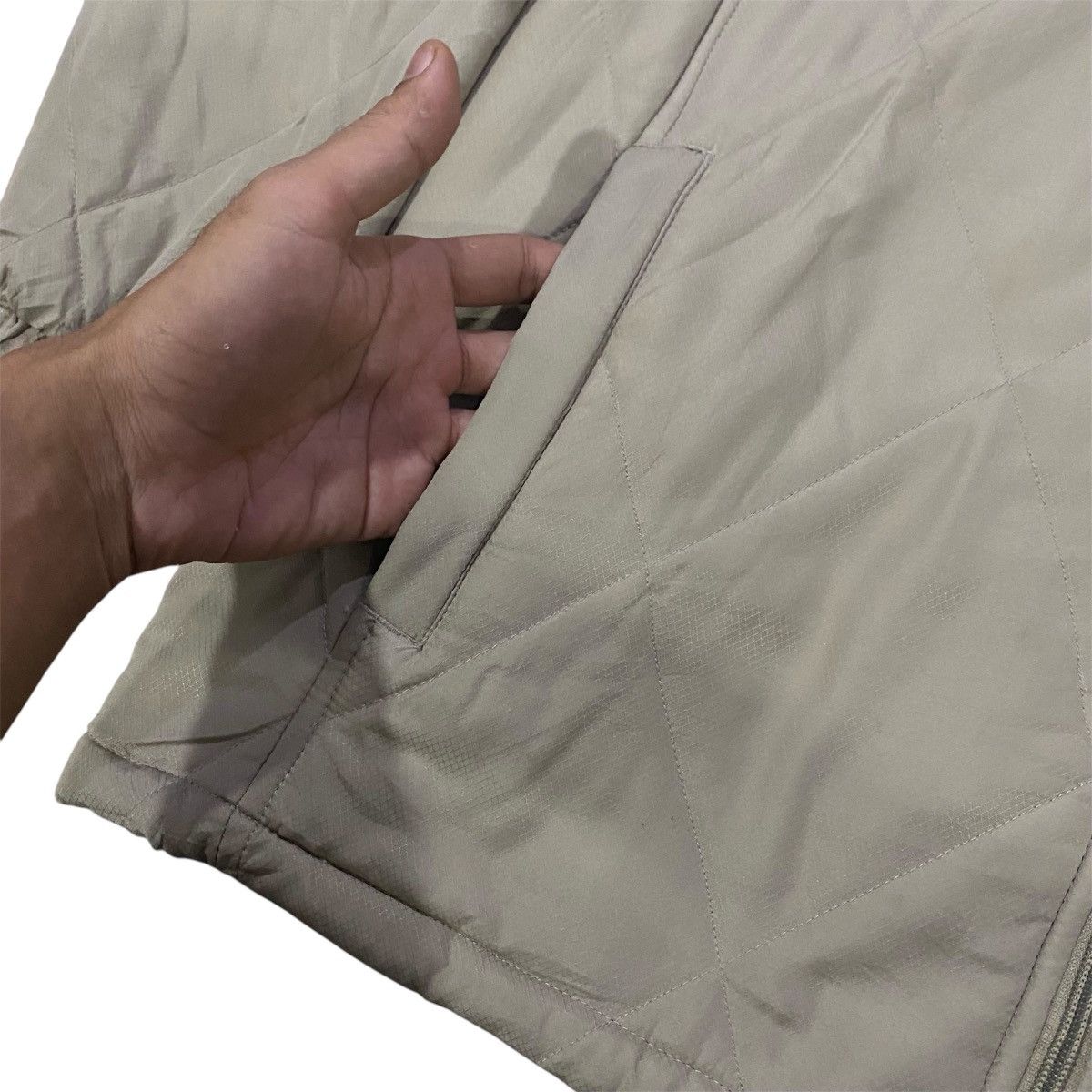 MCM Vintage MCM Zipper Light Jacket Quilted Beige Size US L / EU 52-54 / 3 - 7 Thumbnail