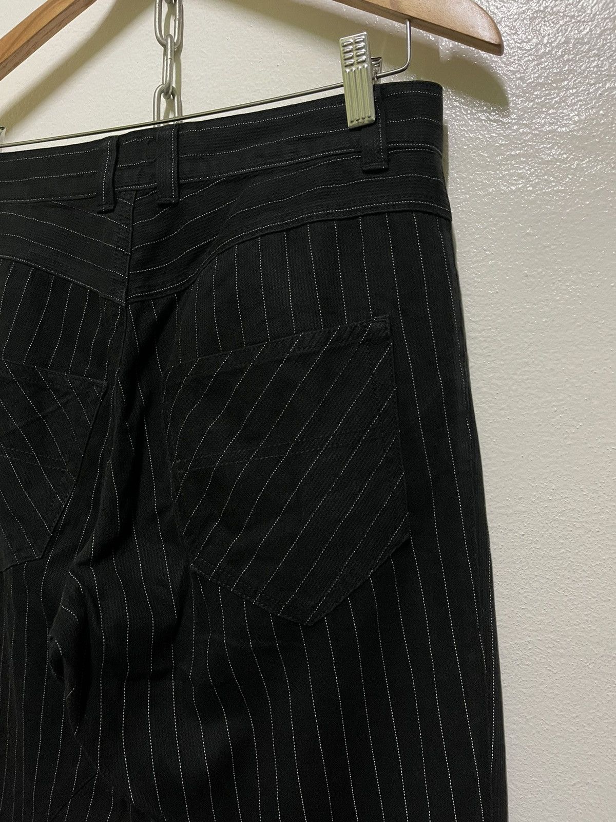 Katharine Hamnett London Hamnett Striped Pants Legs Zipper Japan Size US 30 / EU 46 - 13 Thumbnail