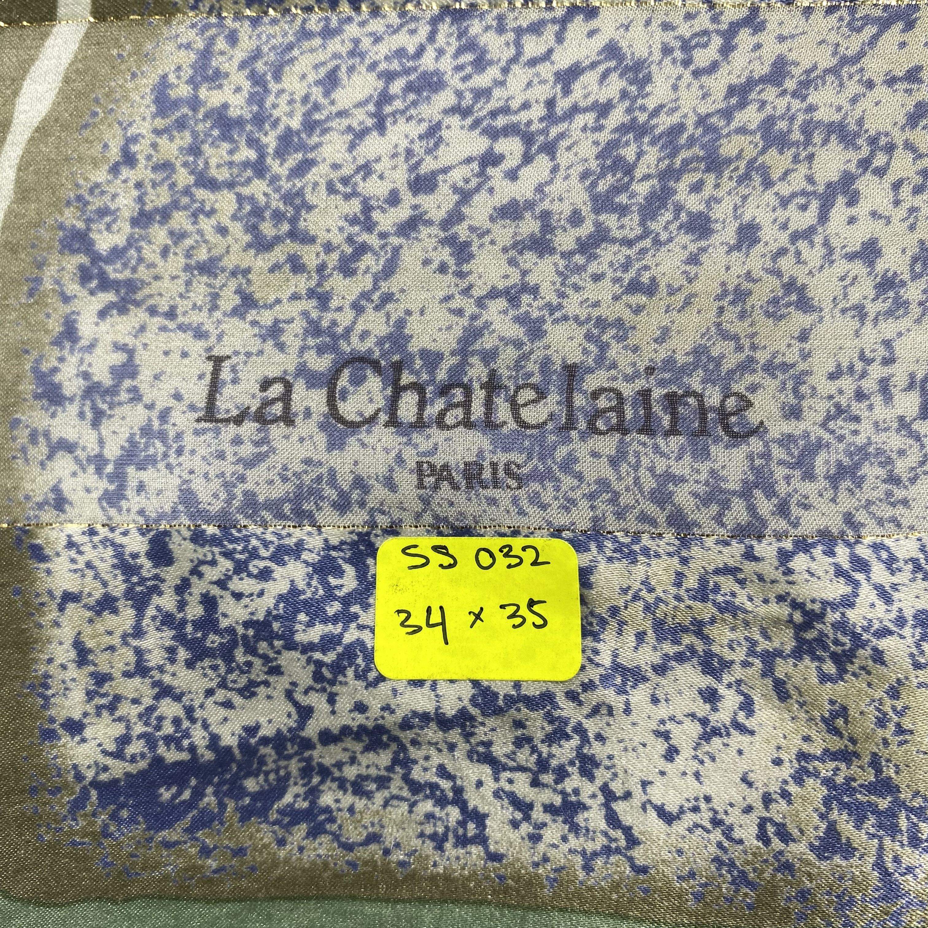 Japanese Brand × Vintage Vintage La Chatelaine Paris Silk Scarf SS032 Size ONE SIZE - 6 Thumbnail