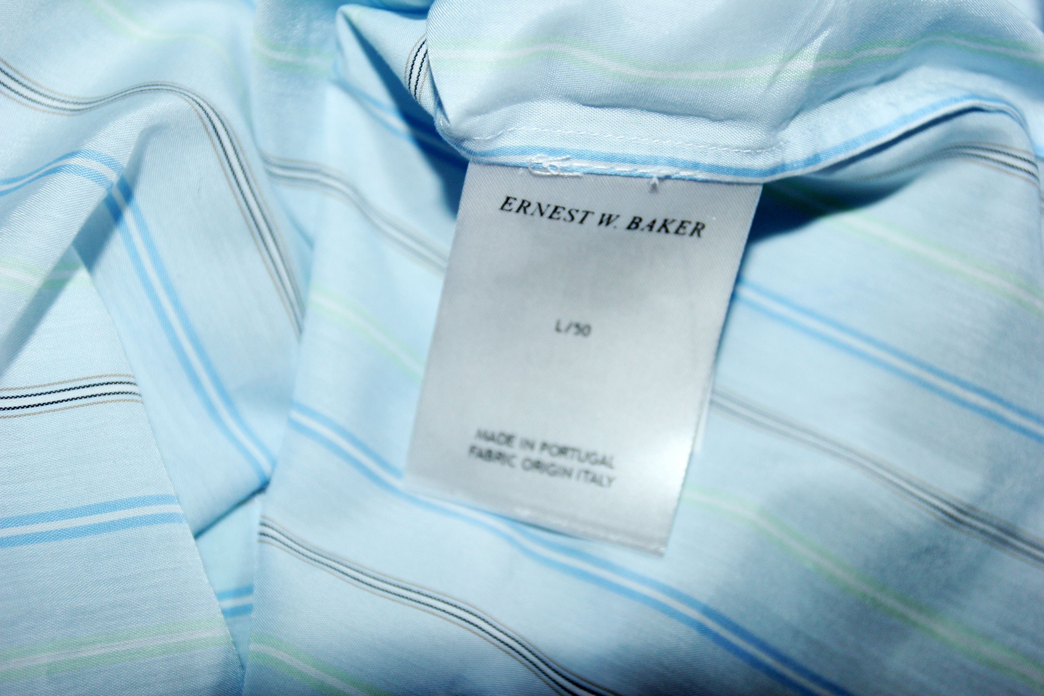 Ernest W. Baker BNWT SS23 ERNEST W. BAKER STRIPED SLEEVELESS SHIRT 50 Size US M / EU 48-50 / 2 - 9 Thumbnail
