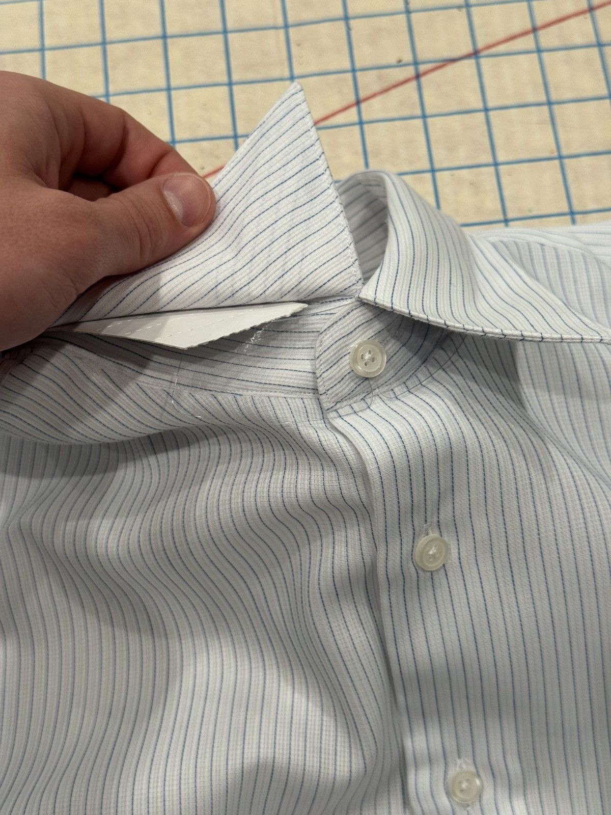 Givenchy NWT Vintage Givenchy Monsieur Vertical Striped Button Up 16 Size US XL / EU 56 / 4 - 8 Thumbnail