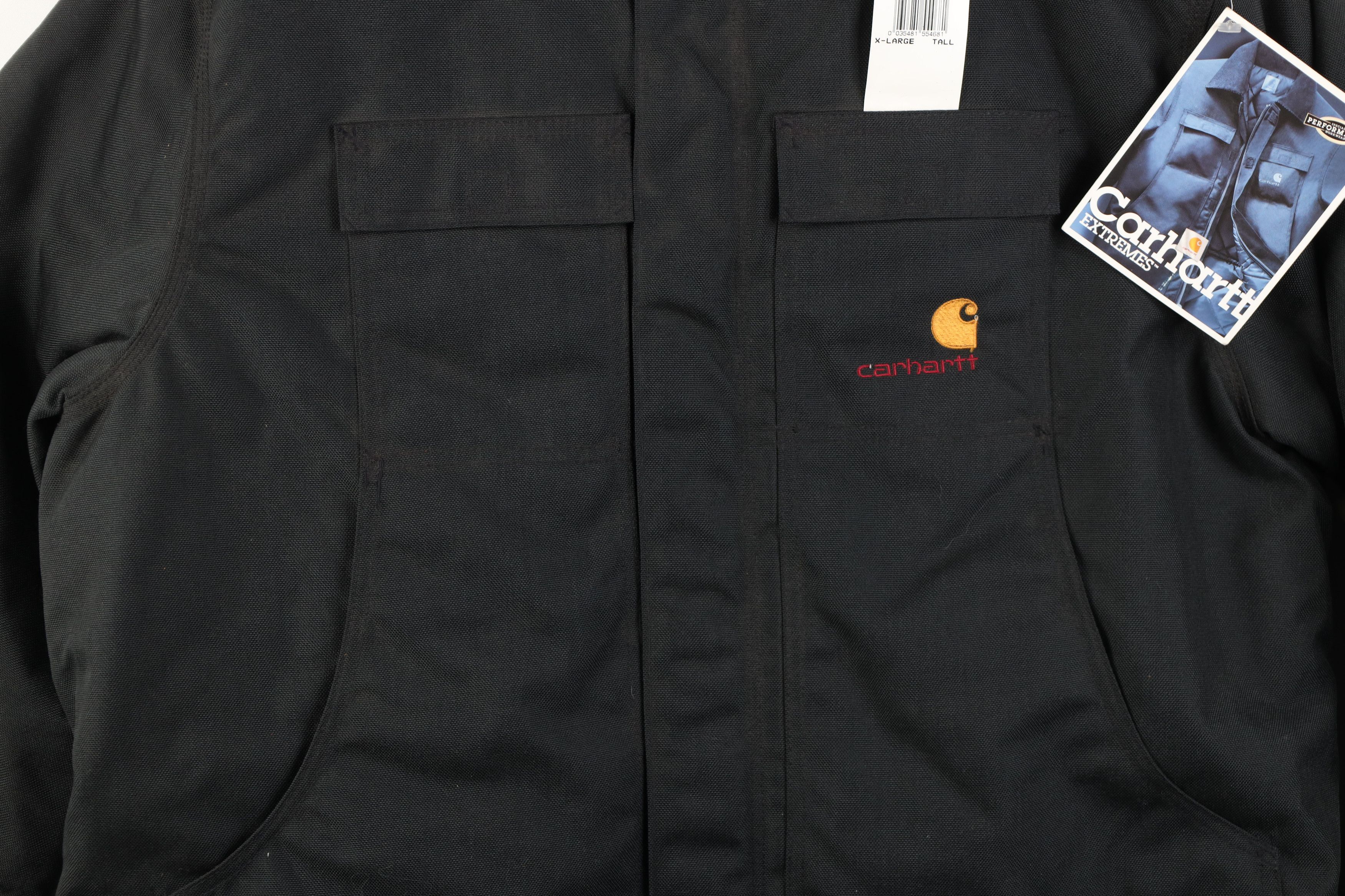 Carhartt Deadstock Vintage 90s Carhartt Chore Barn Jacket Black USA Size US XL / EU 56 / 4 - 3 Thumbnail