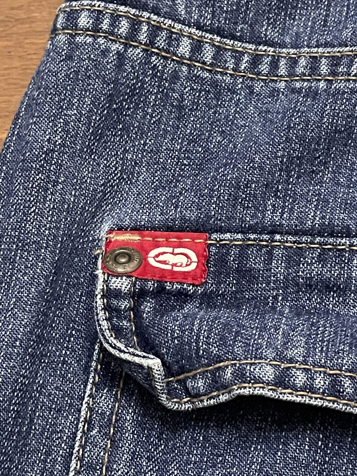 Ecko Unltd. Very Rare Design Vintage Ecko Unltd Rapper Baggy Jeans 2000s Size US 38 / EU 54 - 8 Thumbnail