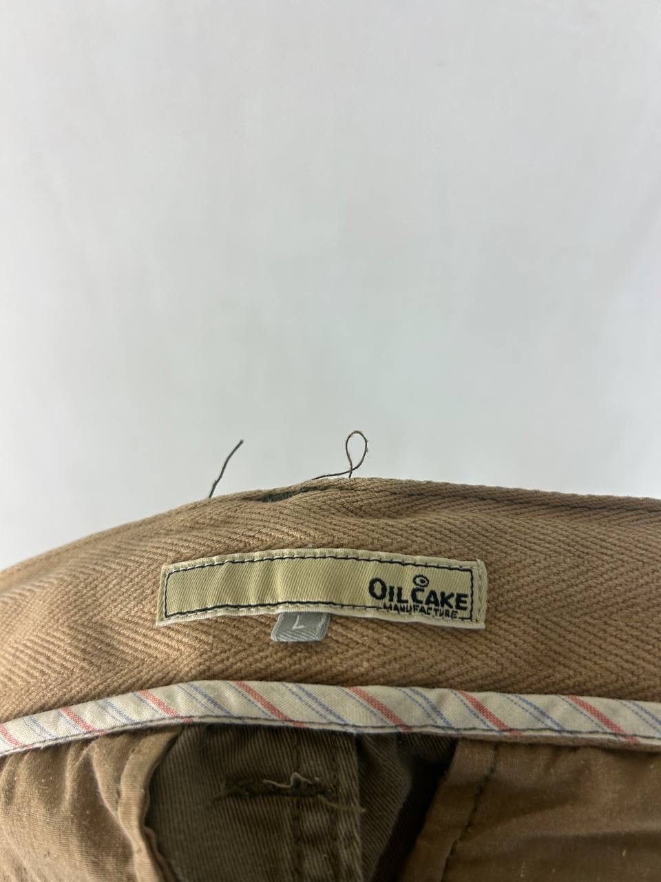 Japanese Brand Cargo Pant By Oil Cake , Faded Complete with Belt , Loose Size US 34 / EU 50 - 10 Thumbnail