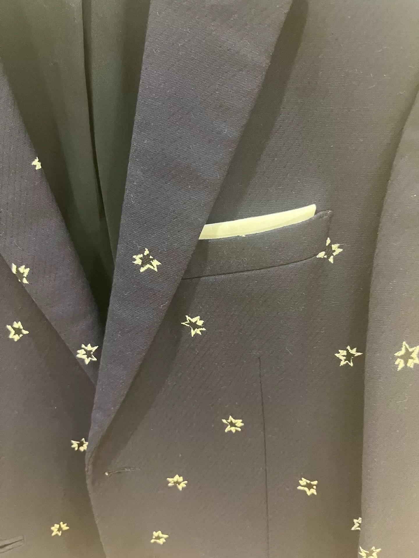 Neil Barrett Neil Barrett Classic Star Navy Blazer Size US M / EU 48-50 / 2 - 3 Thumbnail