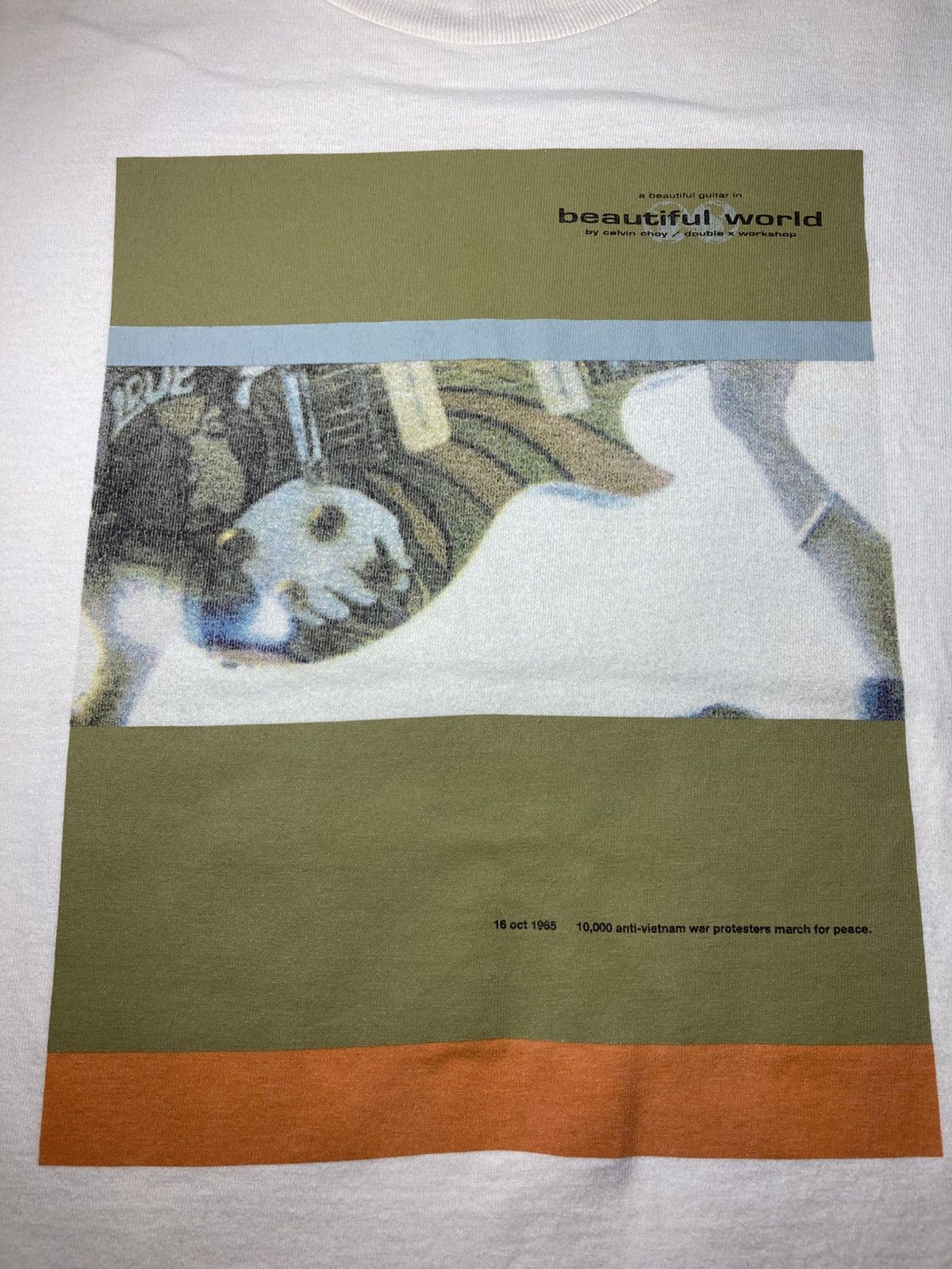 Bape 1999 Bape Calvin Choy Beautiful World Vietnam War Art 90s OG Size US M / EU 48-50 / 2 - 4 Thumbnail