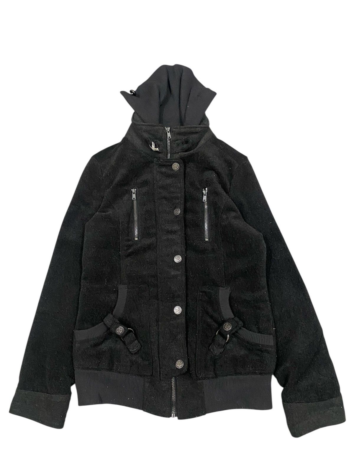 14th Addiction Jessy Logan Black Tactical Winter Jacket – Japanese Brand Size US M / EU 48-50 / 2 - 1 Thumbnail