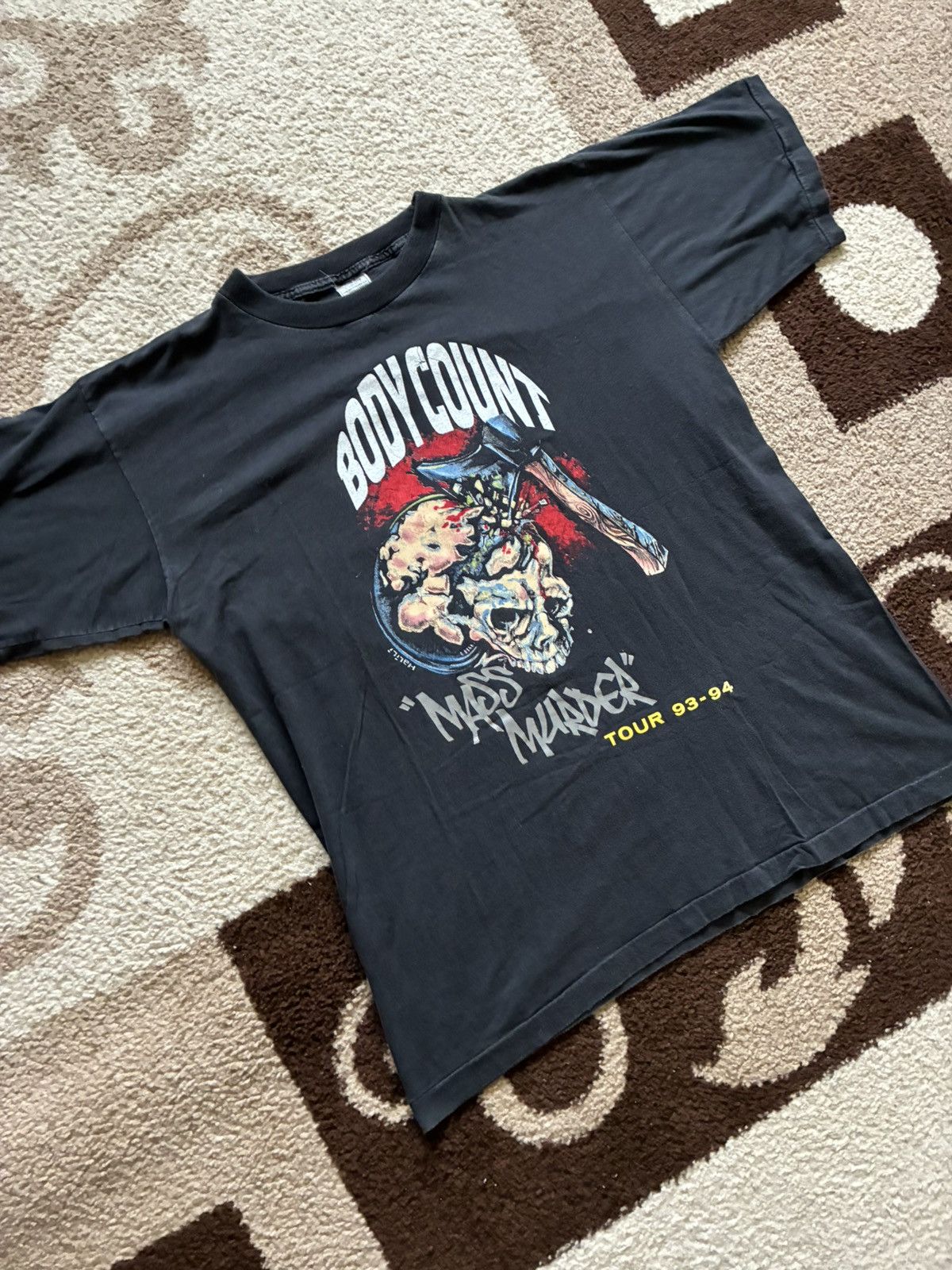 Band Tees × Other × Vintage 90s BODY COUNT 93-94s MASS MURDER Size US L / EU 52-54 / 3 - 1 Thumbnail