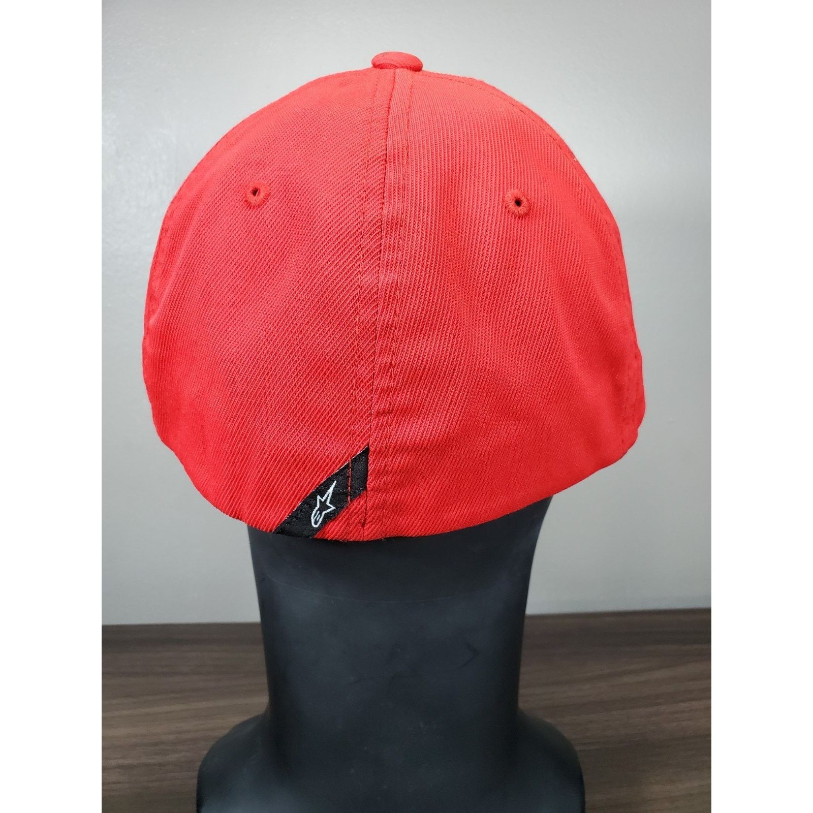 Alpinestars RARE Alpinestars Hat Red Ride Dry Flexfit Small-Medium Cap Size 36 - 6 Thumbnail