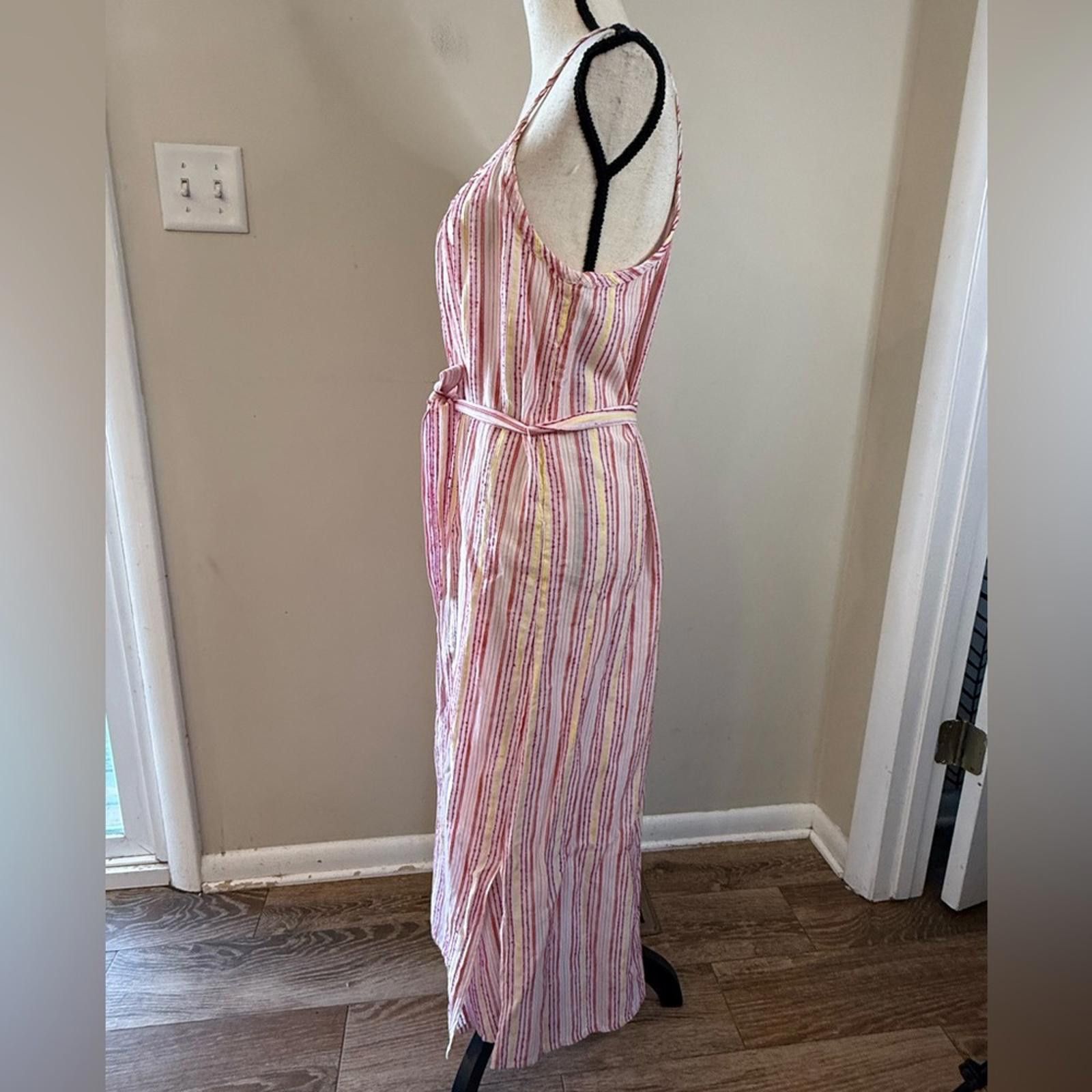Michael Stars Michael Stars striped maxi sundress white red yellow SZ M Size M / US 6-8 / IT 42-44 - 3 Thumbnail