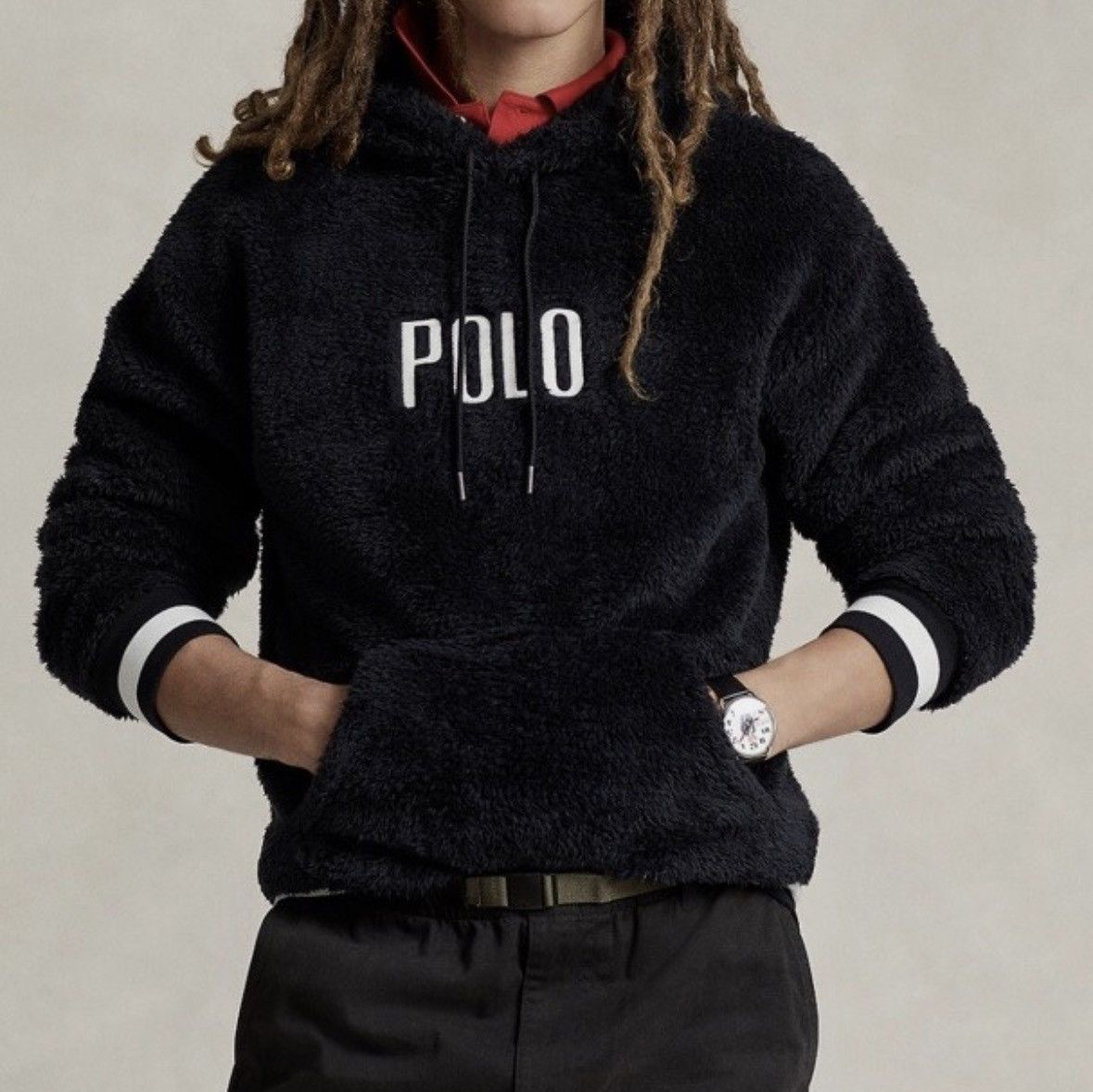 Polo Ralph Lauren Polo Ralph Lauren Logo Pile Sherpa Fleece Hoodie Size US M / EU 48-50 / 2 - 7 Thumbnail