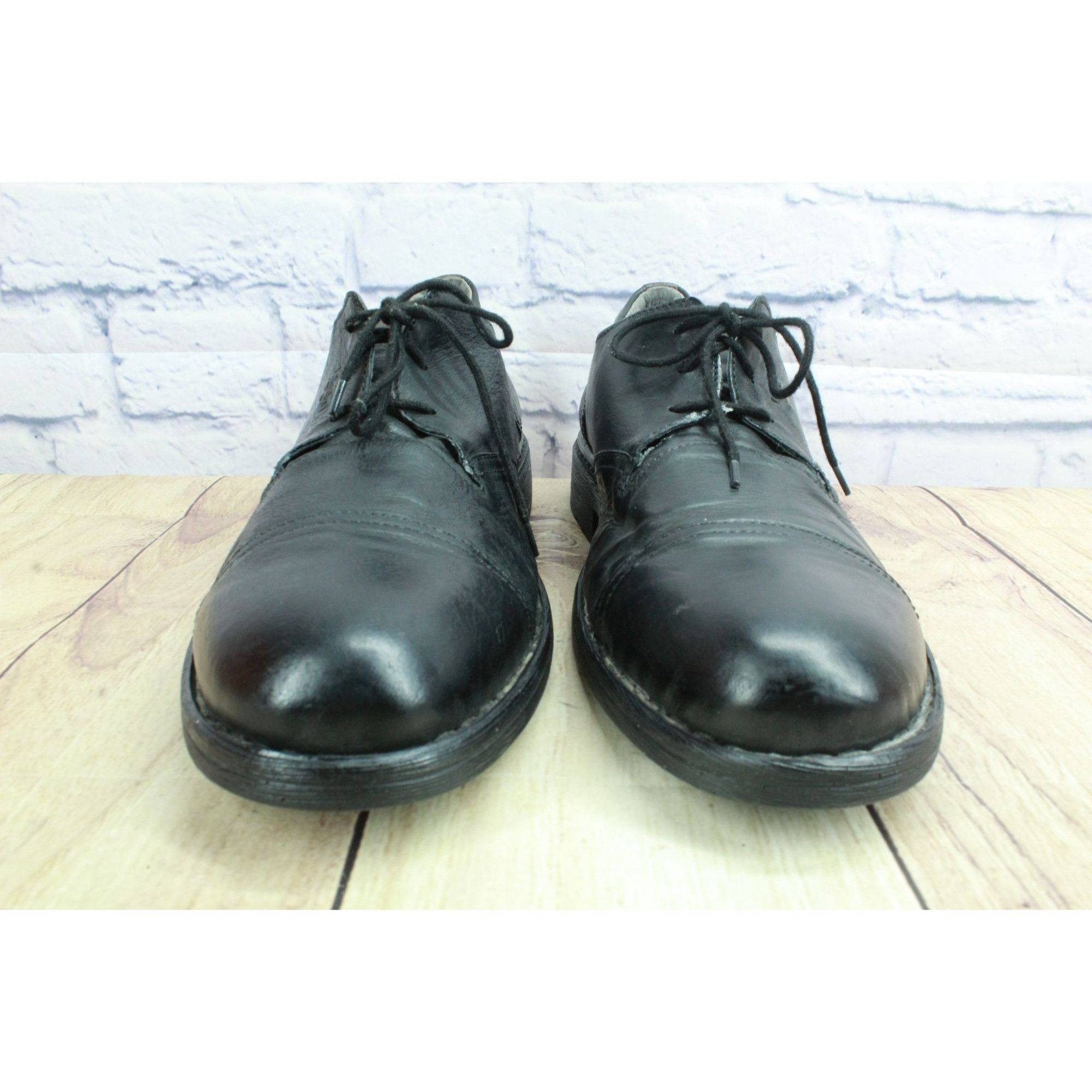JOSEF SEIBAL Josef Seibel Jordan 03 Black Leather Oxfords Men's Size 13 Size US 13 / EU 46 - 5 Thumbnail