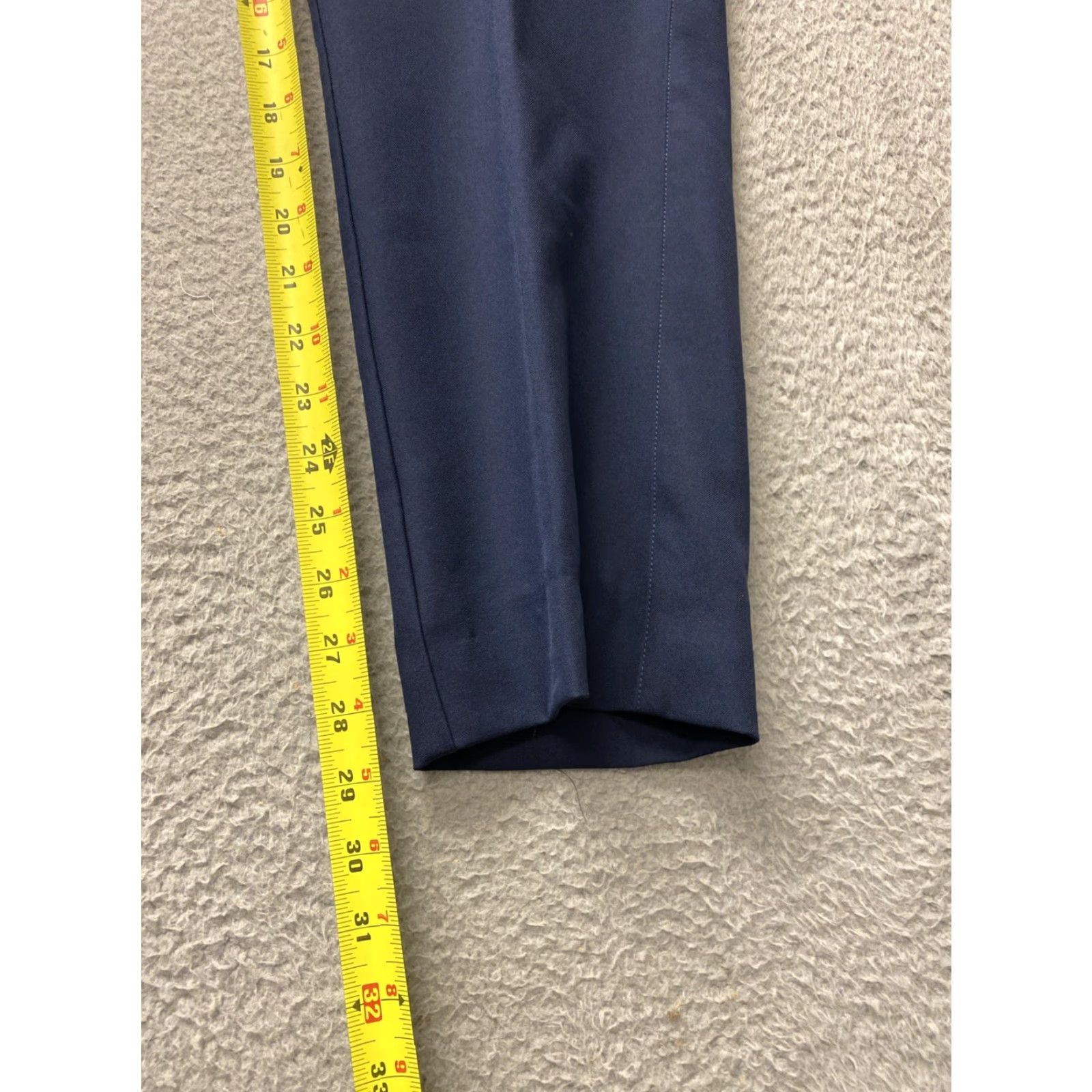 Peter Millar PETER MILLAR Mens Pants Golf 36 X 29 Signature Sateen Navy Flat Front 5-Pocket Inseam 29 Size US 36 / EU 52 - 5 Thumbnail