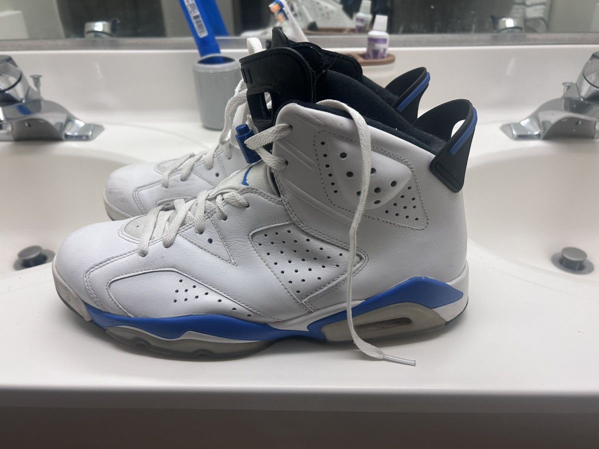 Jordan Brand Jordan 6 Sport Blue Size US 10.5 / EU 43-44 - 3 Thumbnail
