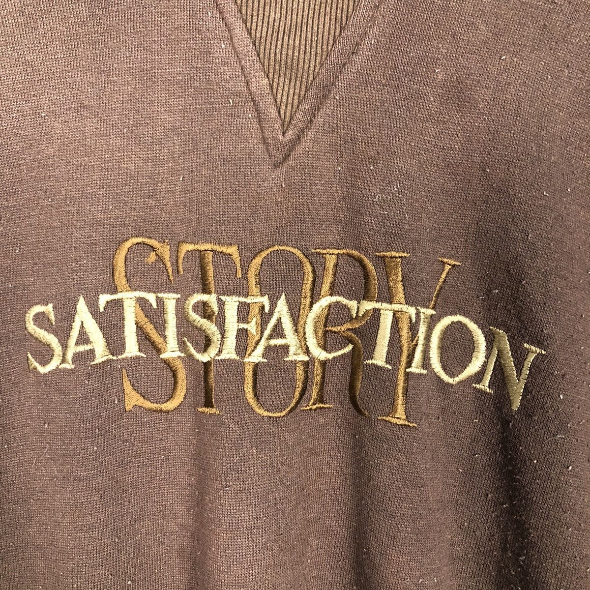 Japanese Brand 📌Vintage Sweatshirt Satisfaction Story Issey Miyake Size US L / EU 52-54 / 3 - 13 Thumbnail