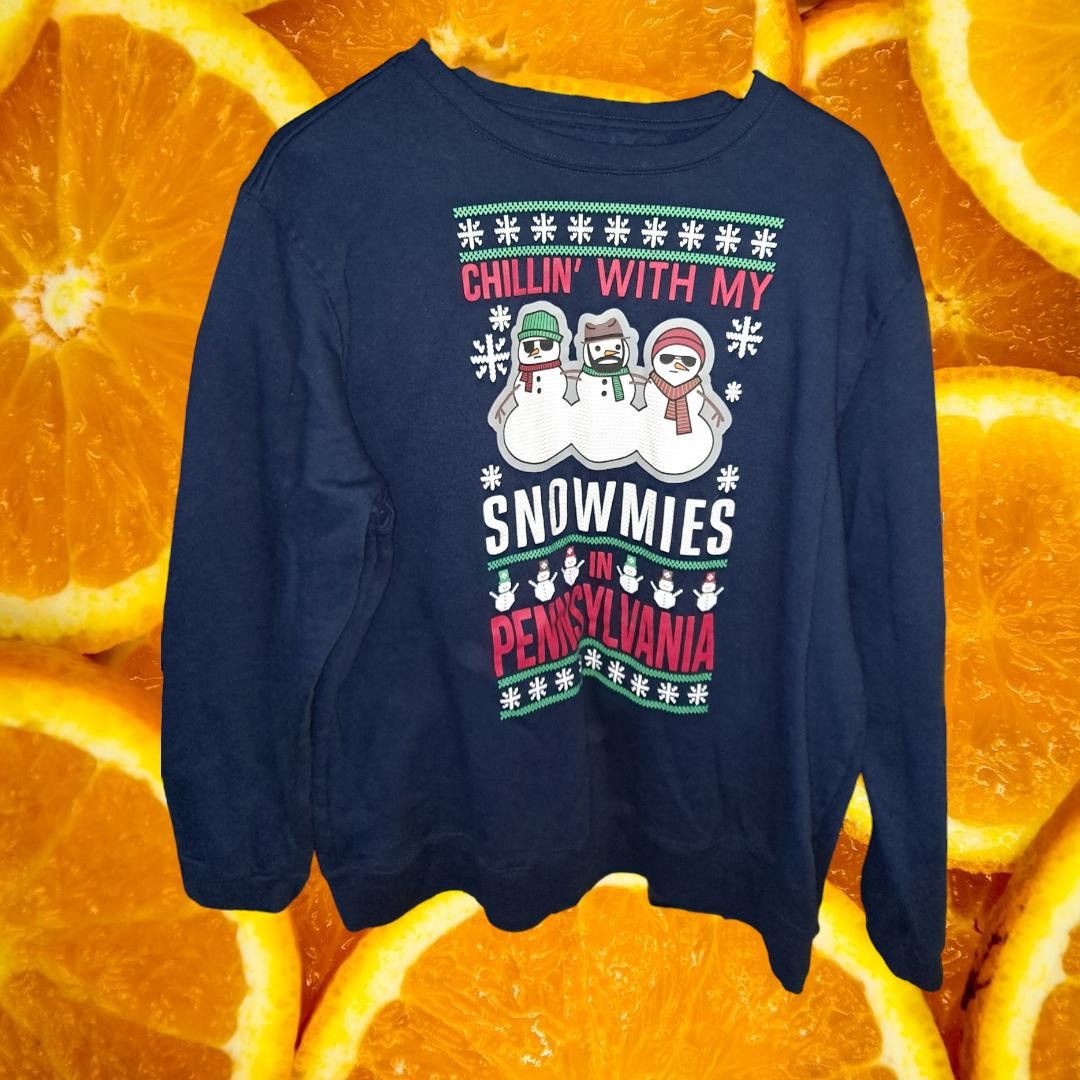 Other Home Free Chilling with My Snowmies in Pennsylvania Holiday Size US XL / EU 56 / 4 - 1 Thumbnail