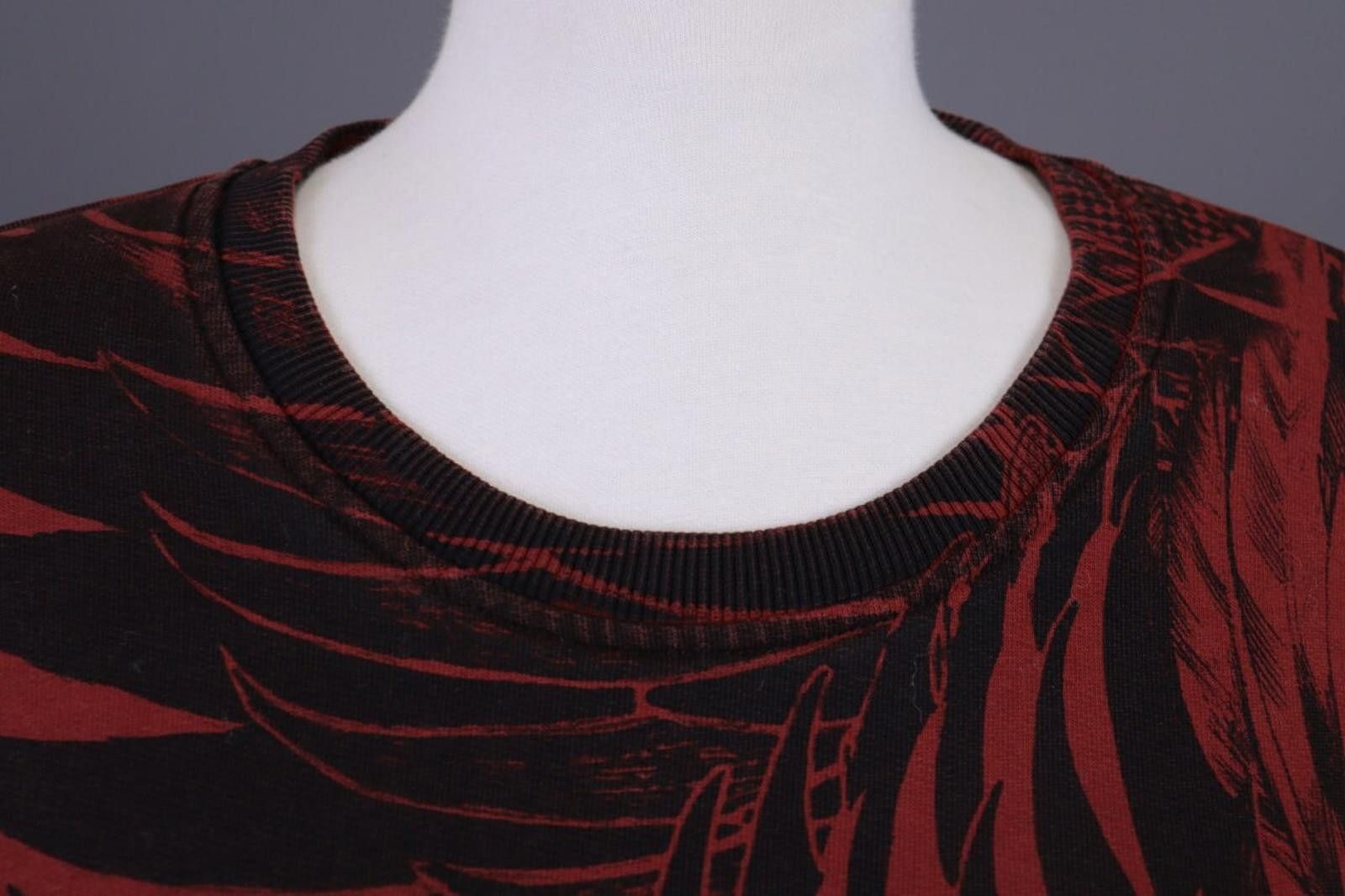 Just Cavalli Just Cavalli Red Floral Sweatshirt Jumper Sweater Size L Size L / US 10 / IT 46 - 2 Thumbnail
