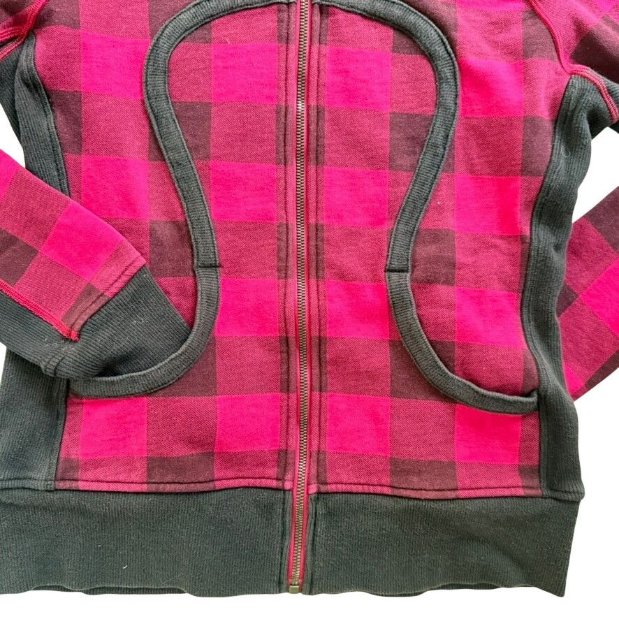 Lululemon Lululemon Scuba Hoodie Size 8 RARE Buffalo Check Red Black Size M / US 6-8 / IT 42-44 - 5 Thumbnail