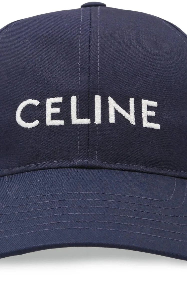Celine o1w1db10526 2AUA19 Size : OS / Hat / Cap in Navy Blue Size ONE SIZE - 2 Thumbnail