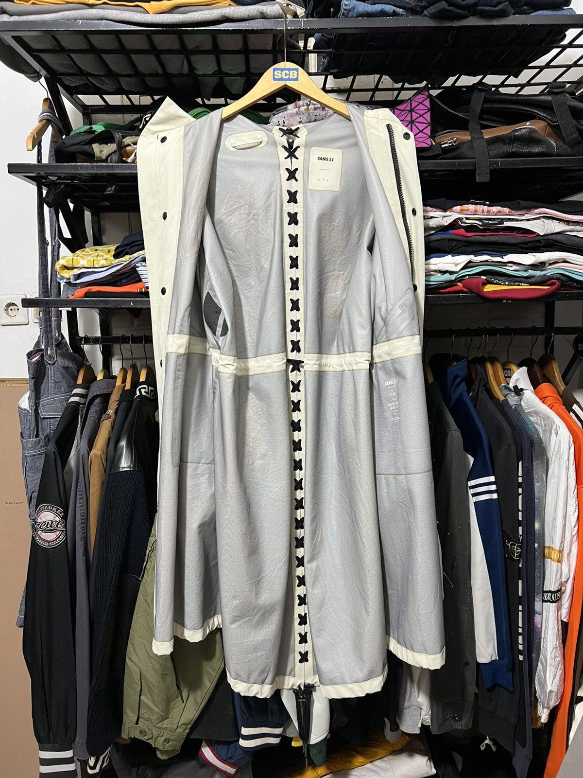 Yang Li Yang li trench coat parka reflective ss 2017 jacket Size US S / EU 44-46 / 1 - 22 Thumbnail