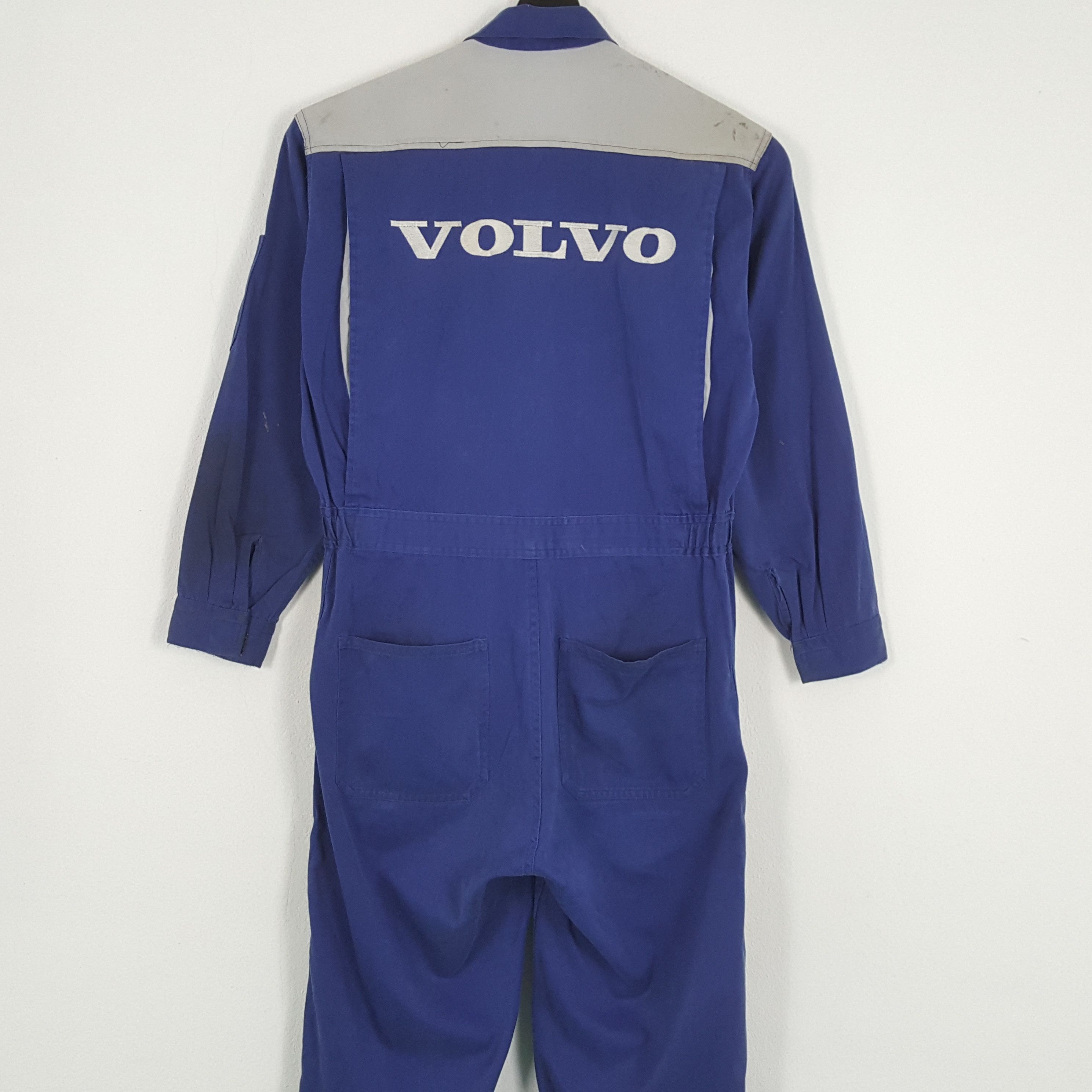 Vintage VOLVO Workwear Racing Style Motorsports Coverall Jacket Size US L / EU 52-54 / 3 - 2 Thumbnail