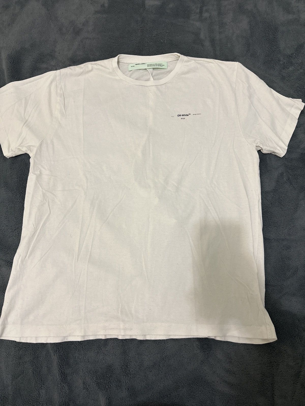 image of Off White Off-White 2019 Tee, Men's (Size Small)