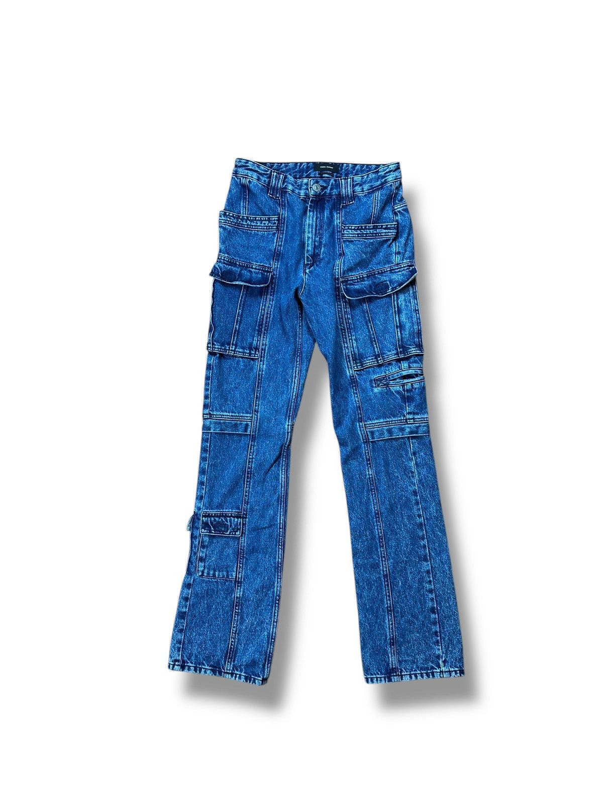 Isabel Marant Isabel Marant Etoile Men's Blue Straight Leg Denim Jeans 40 Size US 36 / EU 52 - 3 Thumbnail