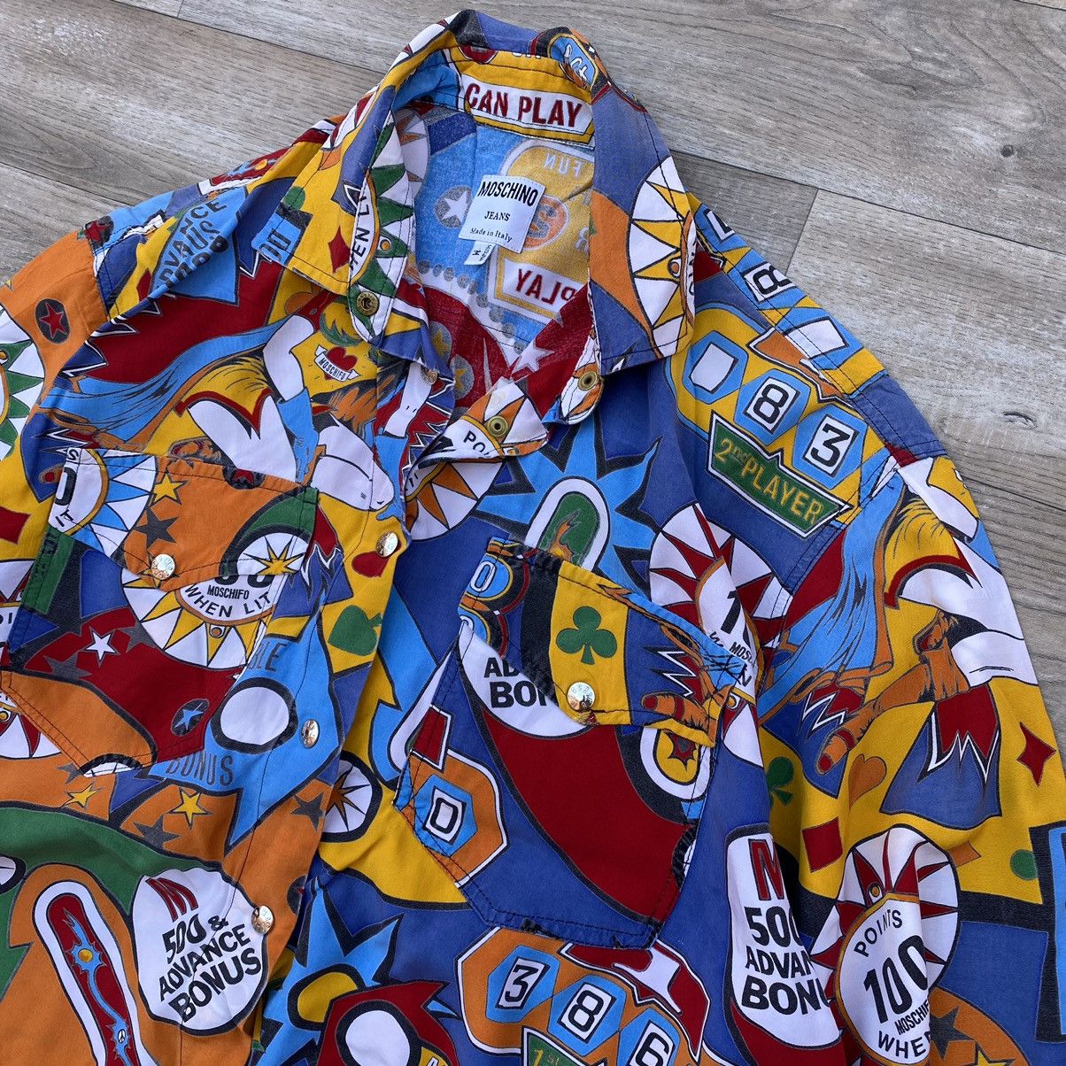 Moschino Archival Moschino Shirt 90s seize M Size US M / EU 48-50 / 2 - 2 Thumbnail