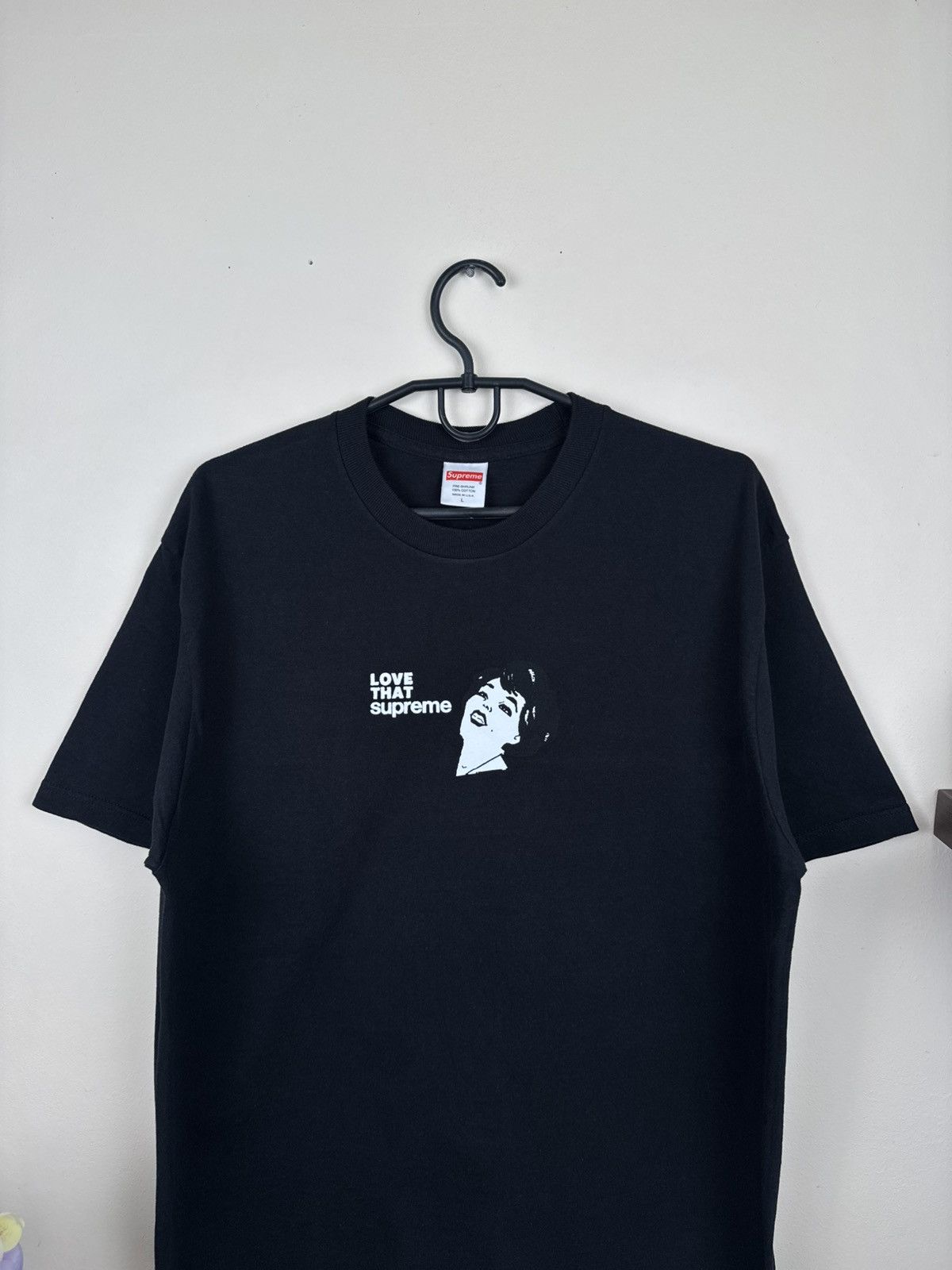 Supreme Supreme Love That T shirt Black Streetwear L Hype Rare Size US L / EU 52-54 / 3 - 9 Thumbnail