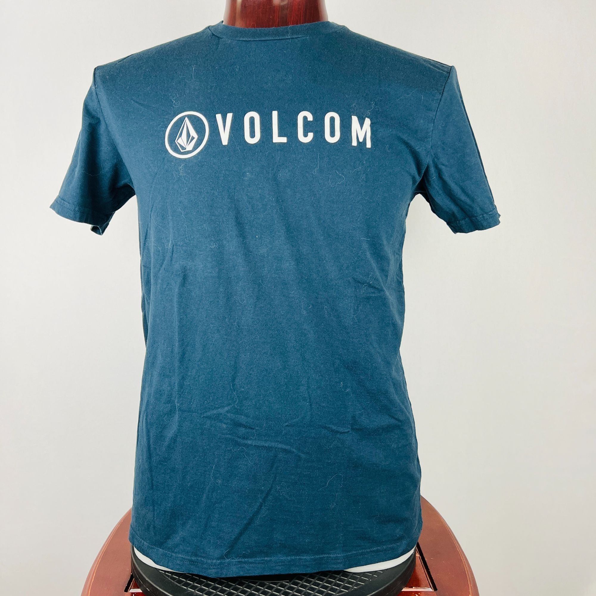 Volcom Volcom Logo Blue T-Shirt Shirt Size US M / EU 48-50 / 2 - 1 Thumbnail