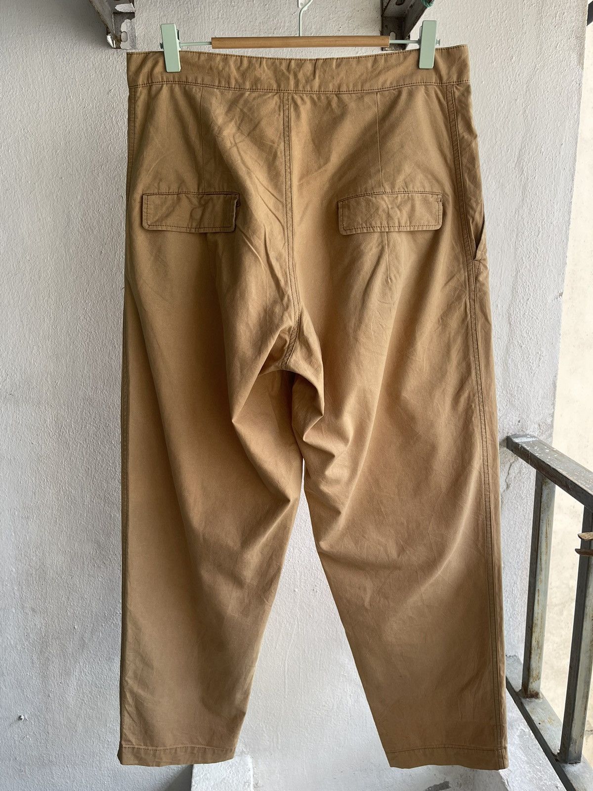 Y's × Yohji Yamamoto Archieve 80s Y's Single Pocket Wide Ballon Trouser Pants Size US 32 / EU 48 - 4 Thumbnail