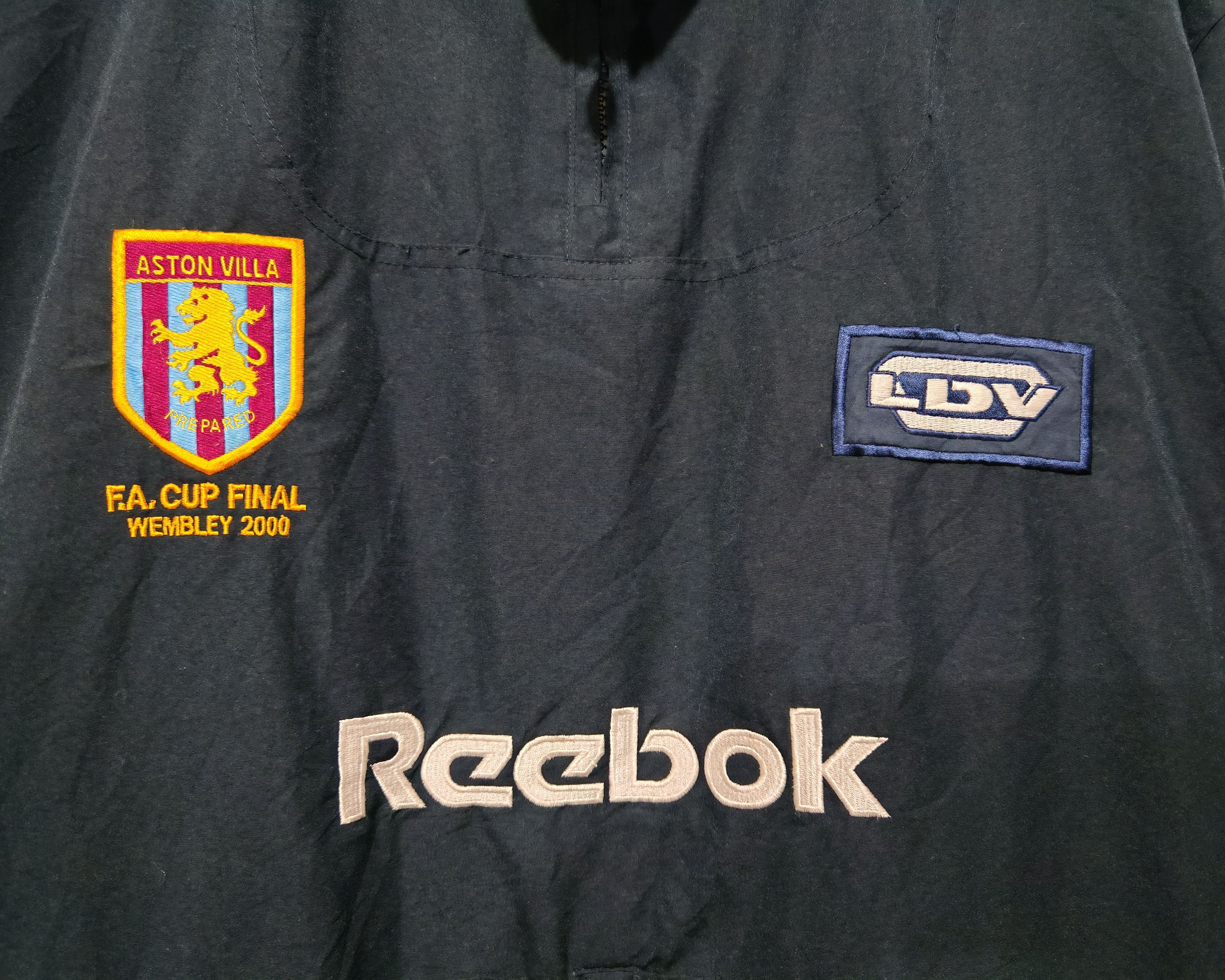 Reebok × Vintage Vintage Aston Villa Final Wembley Cup 2000 Reebok Jacket Size US XL / EU 56 / 4 - 2 Thumbnail