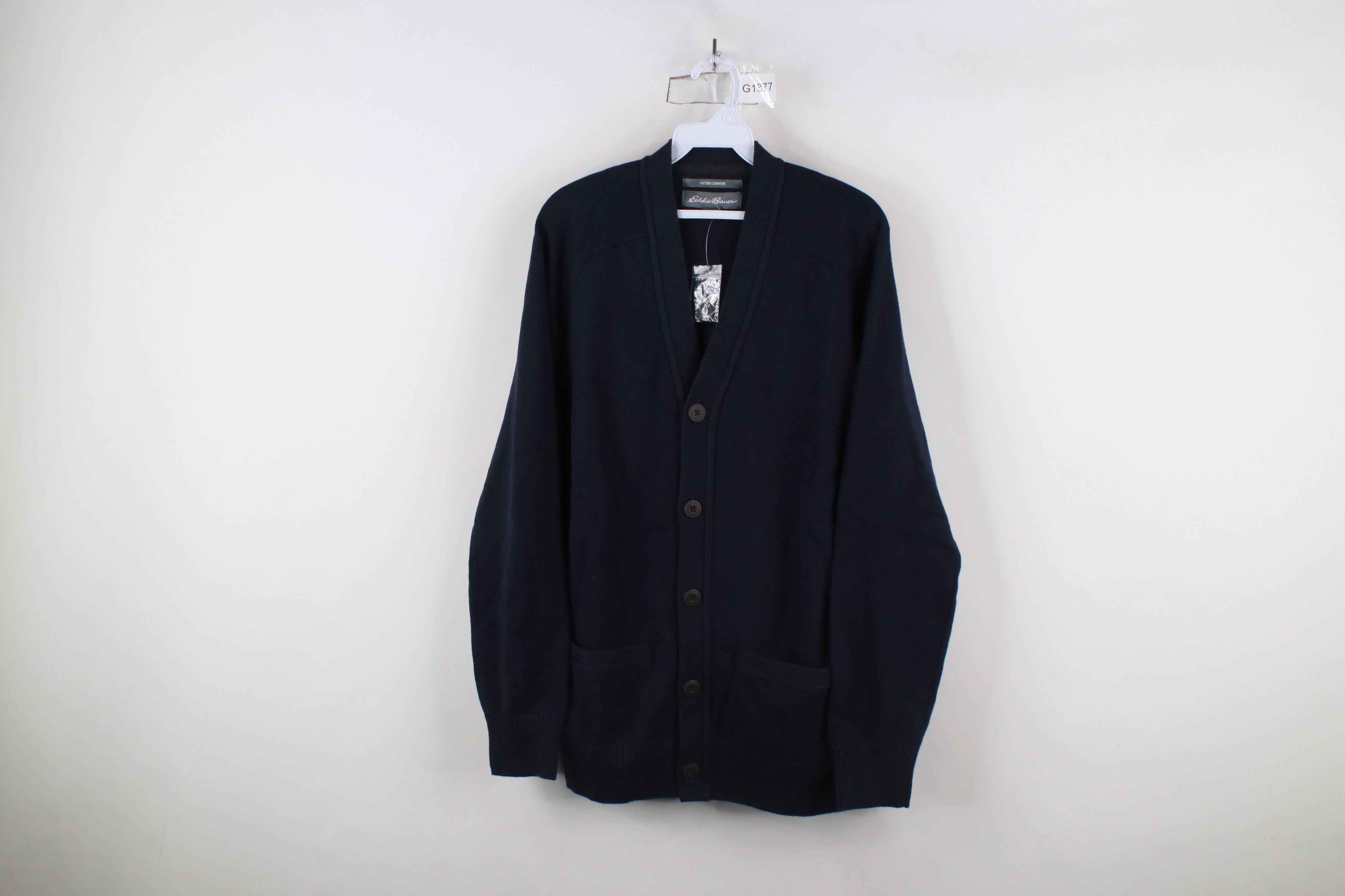 Eddie Bauer × Vintage Deadstock Vintage Eddie Bauer Cashmere Knit Cardigan Sweater Size US M / EU 48-50 / 2 - 1 Thumbnail