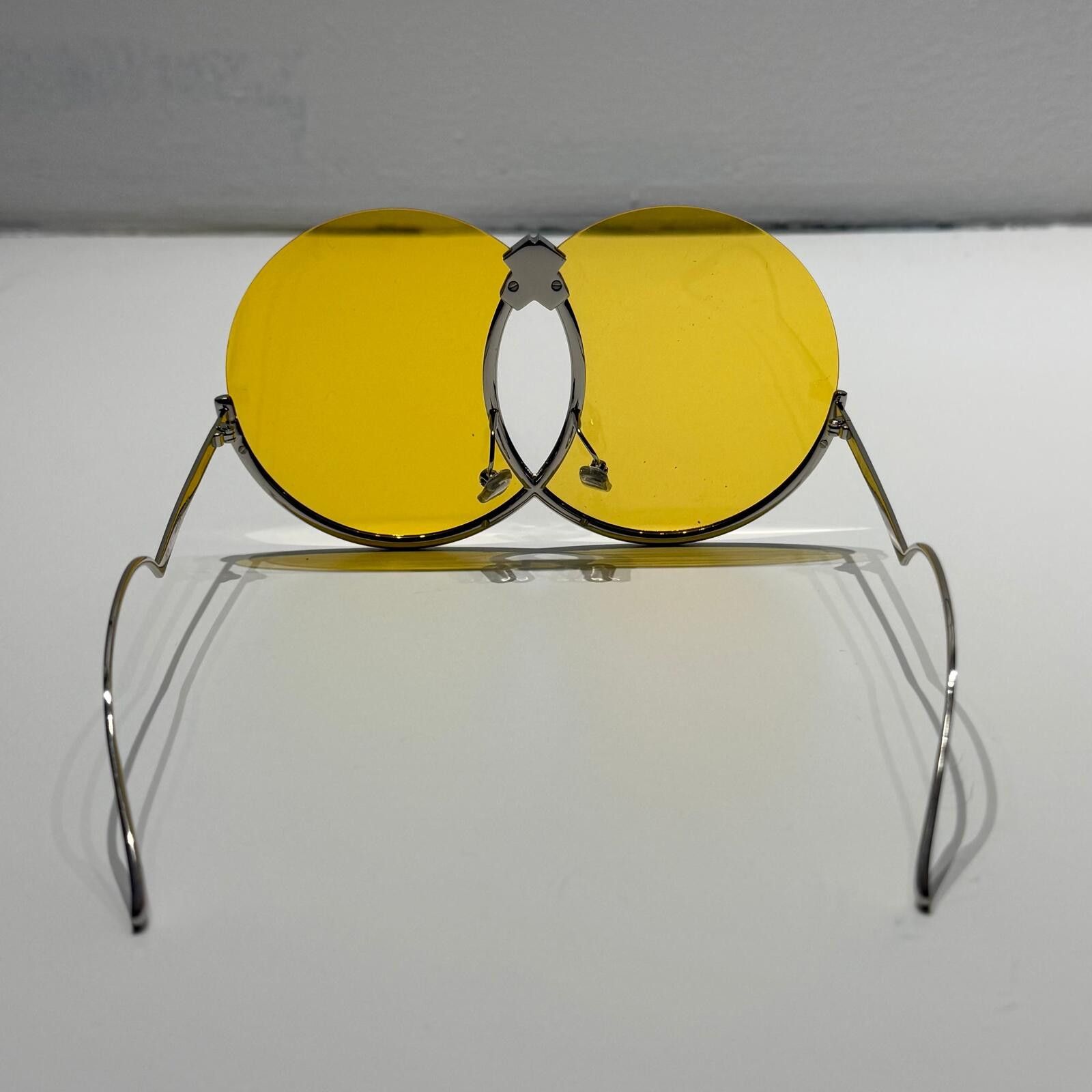 Hood By Air HoodByAir X Gentle Monster SS17 Wench 1 Glasses (Yellow) Size ONE SIZE - 5 Thumbnail