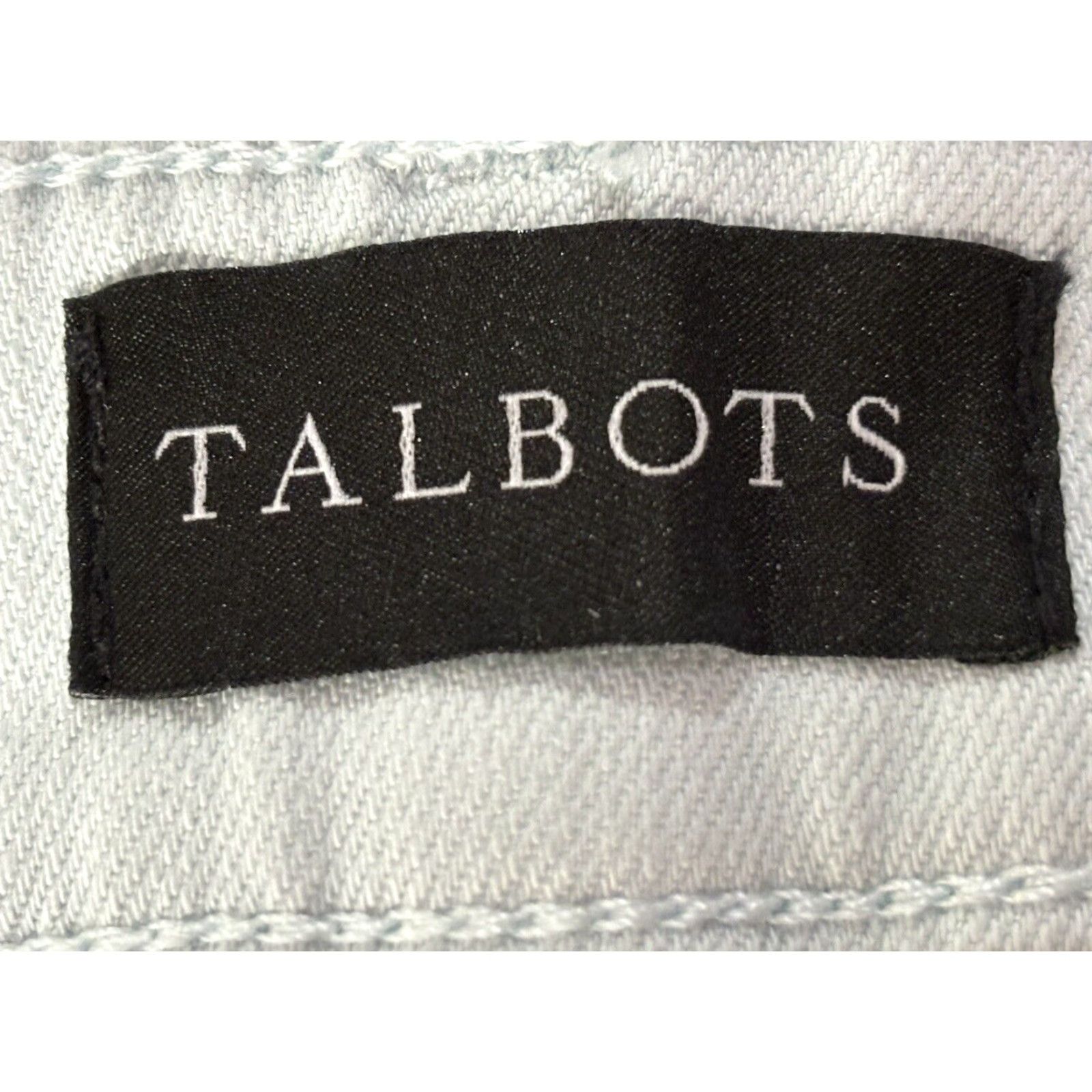 Talbots Talbots Slim Ankle Jeans 22W Plus Light Blue Denim Slimming Womens Size 40" / US 18 - 5 Thumbnail