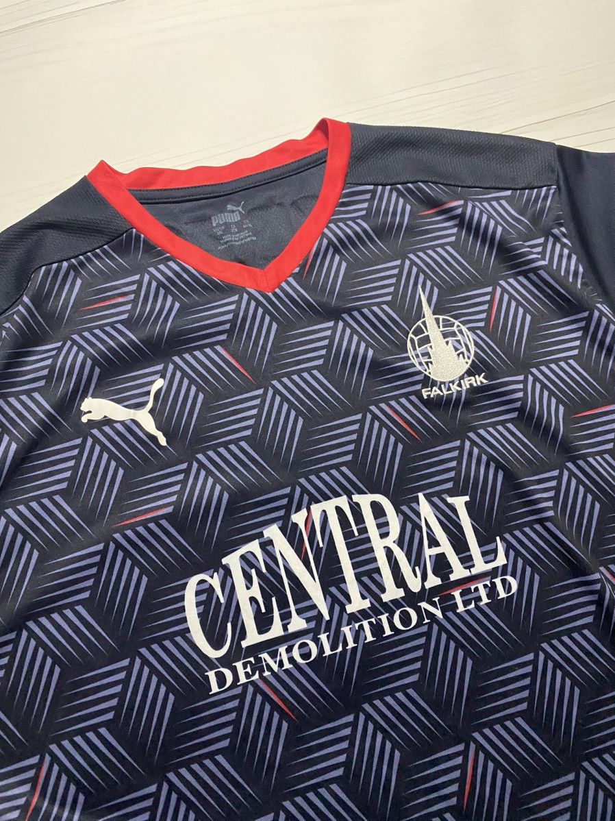 Vintage Puma Falkirk 2020 2021 Home Football Shirt Soccer Jersey Size US XXL / EU 58 / 5 - 3 Thumbnail