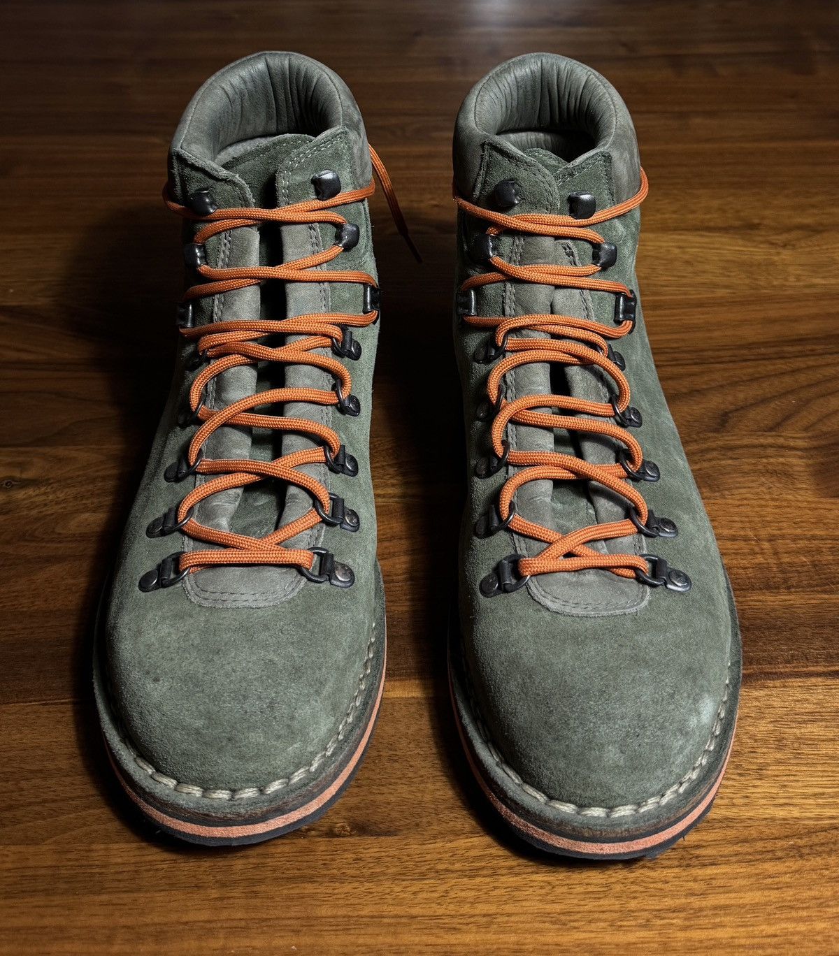 Diemme Roccia Vet Hiking Boots Olive Green Suede