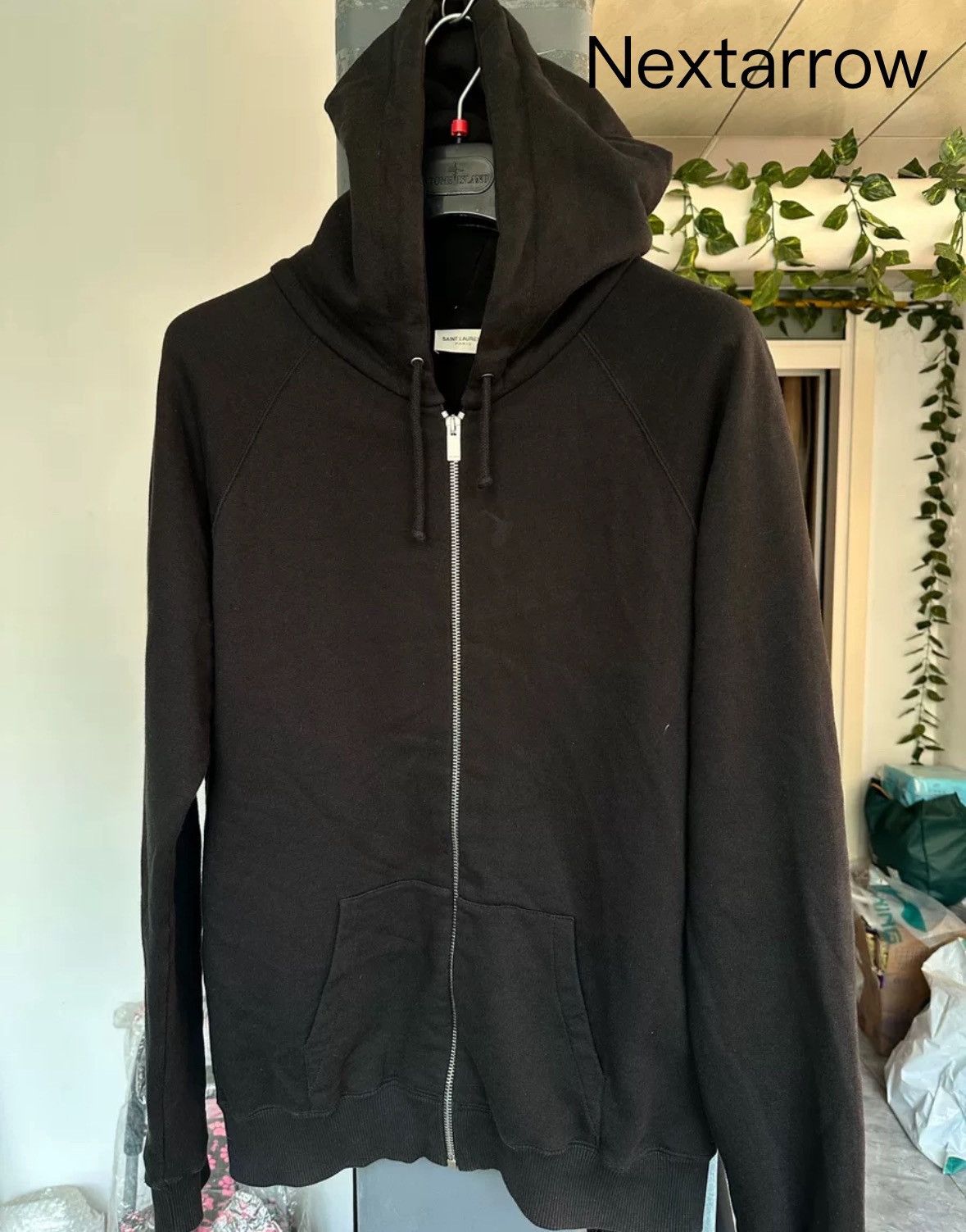 Saint Laurent Paris × Yves Saint Laurent Saint Lauren Paris Little Shark Hoodie2412-Nextarrow Size US XL / EU 56 / 4 - 1 Thumbnail