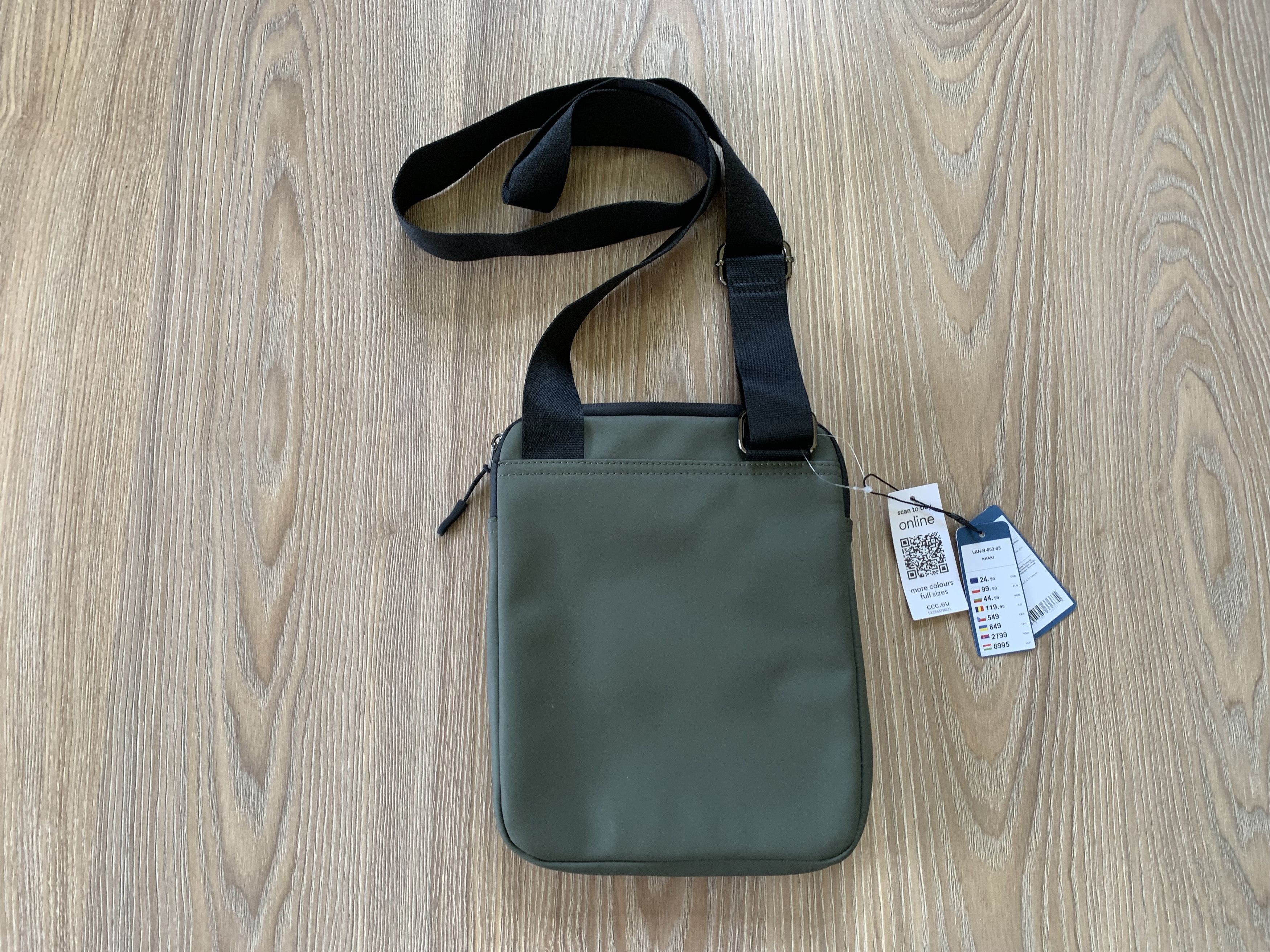 Other Lanetti Thin Khaki Dark Grey Sling Bag Messenger Size ONE SIZE - 4 Thumbnail