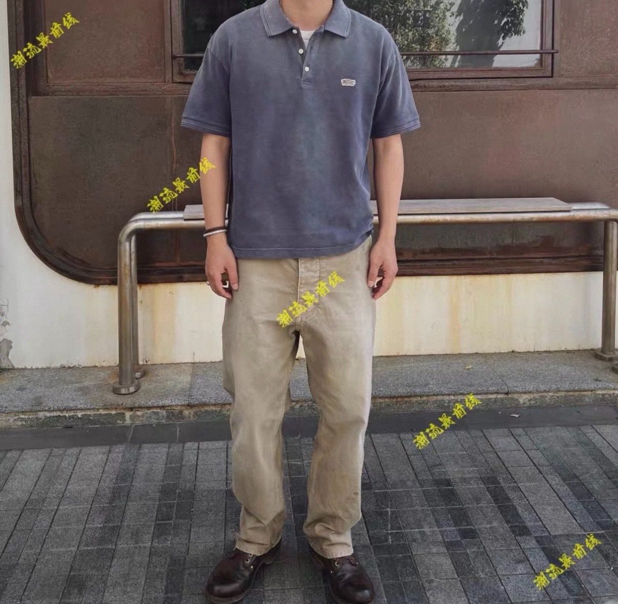 Visvim VISVIM 24SS JUMBO WELLER S/S DMGD Polo Size US L / EU 52-54 / 3 - 6 Thumbnail