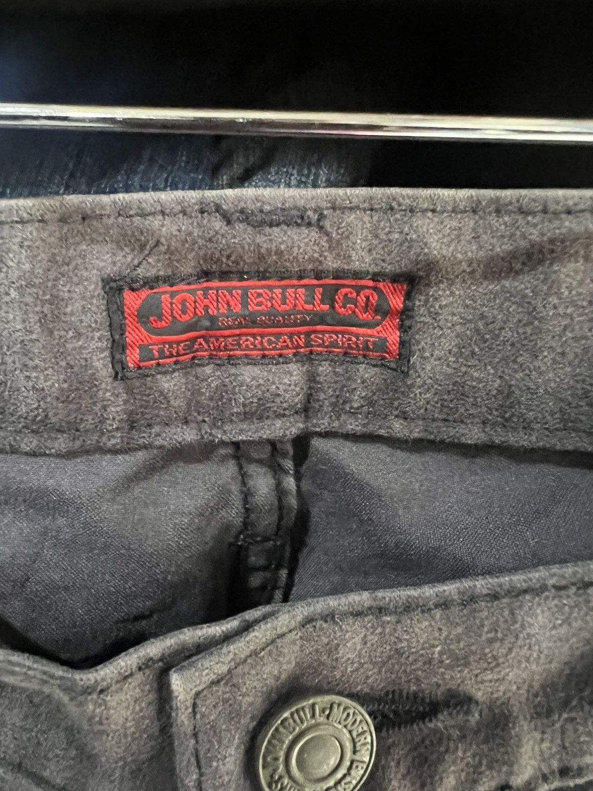 Johnbull 🔥Vintage John Bull Co Suede Denim Size US 32 / EU 48 - 14 Thumbnail