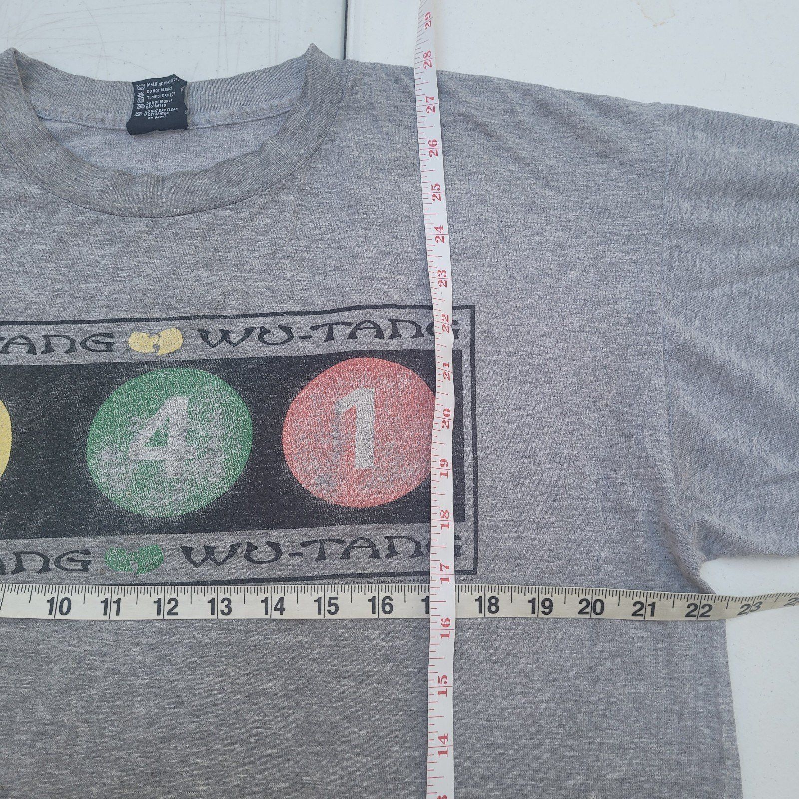 Vintage × Wu-Tang Clan Vintage Wu Tang Clan Subway tee shirt 1997 Size US XL / EU 56 / 4 - 4 Thumbnail