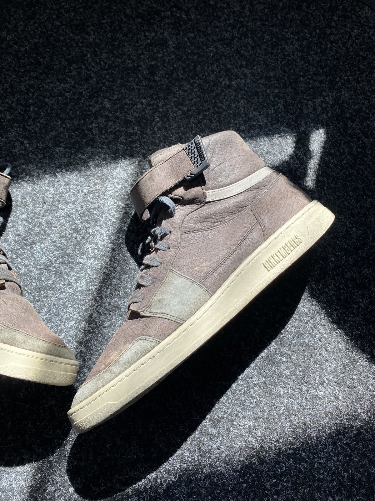 Designer × Dirk Bikkembergs Designer Dirk Bikkembergs Brown High Sneakers Opium 11.5 Size US 11.5 / EU 44-45 - 2 Thumbnail