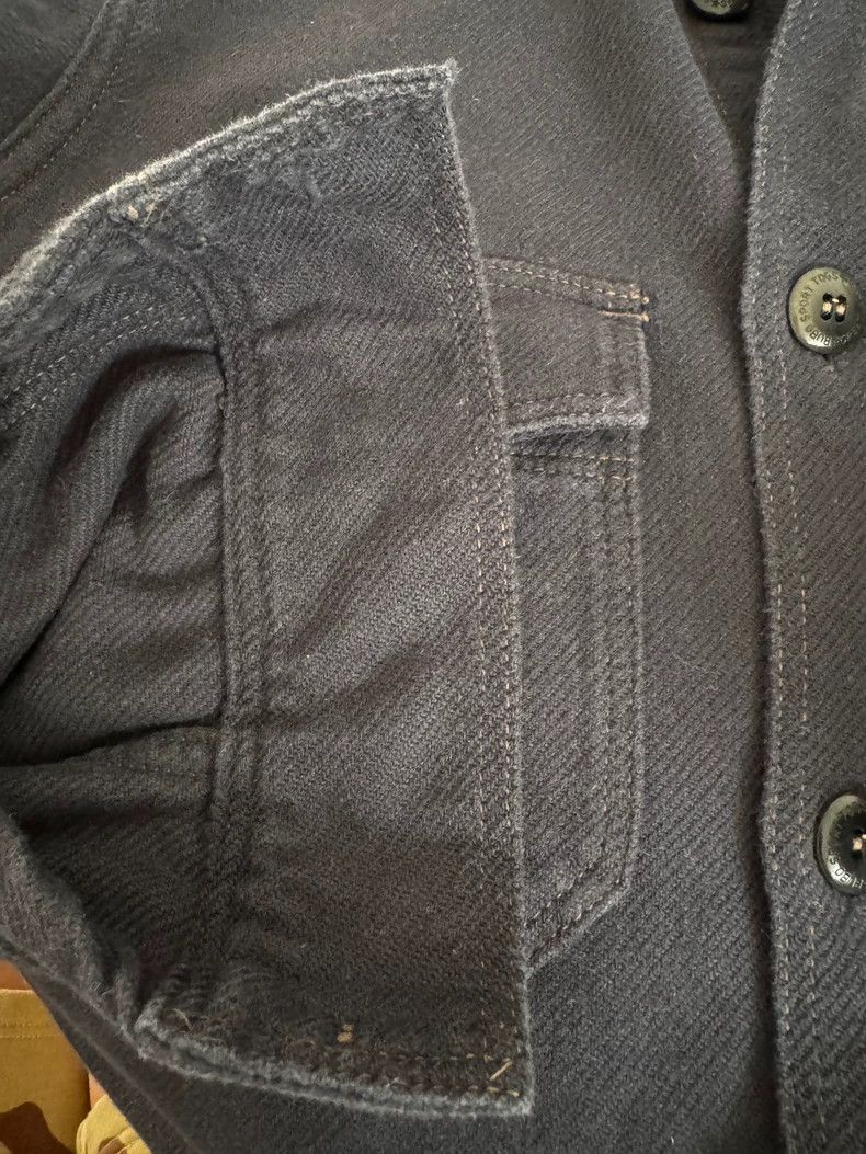 Freewheelers Freewheelers size 14 SKI series dark blue workwear shirt Size US M / EU 48-50 / 2 - 7 Thumbnail
