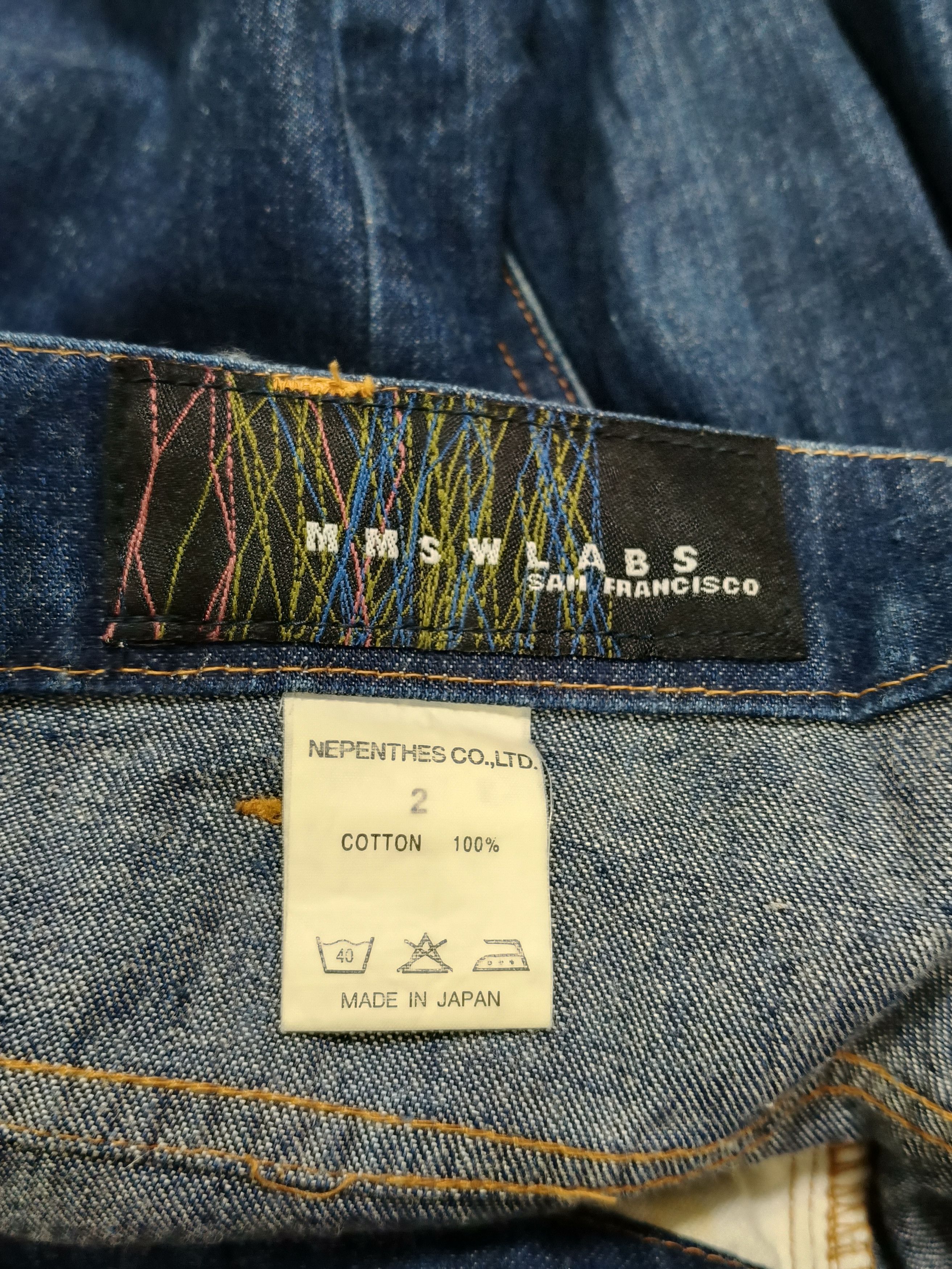 Nepenthes Nepenthes x MMSWLabs Collaboration Blue Jeans Size US 31 - 8 Thumbnail