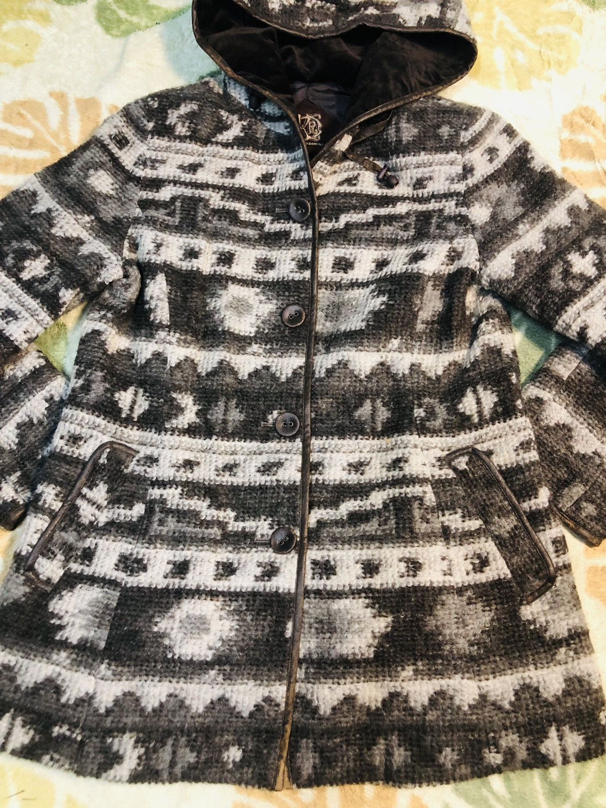 Japanese Brand Kr Woll Jacket Hoodie (26) Size US L / EU 52-54 / 3 - 3 Thumbnail